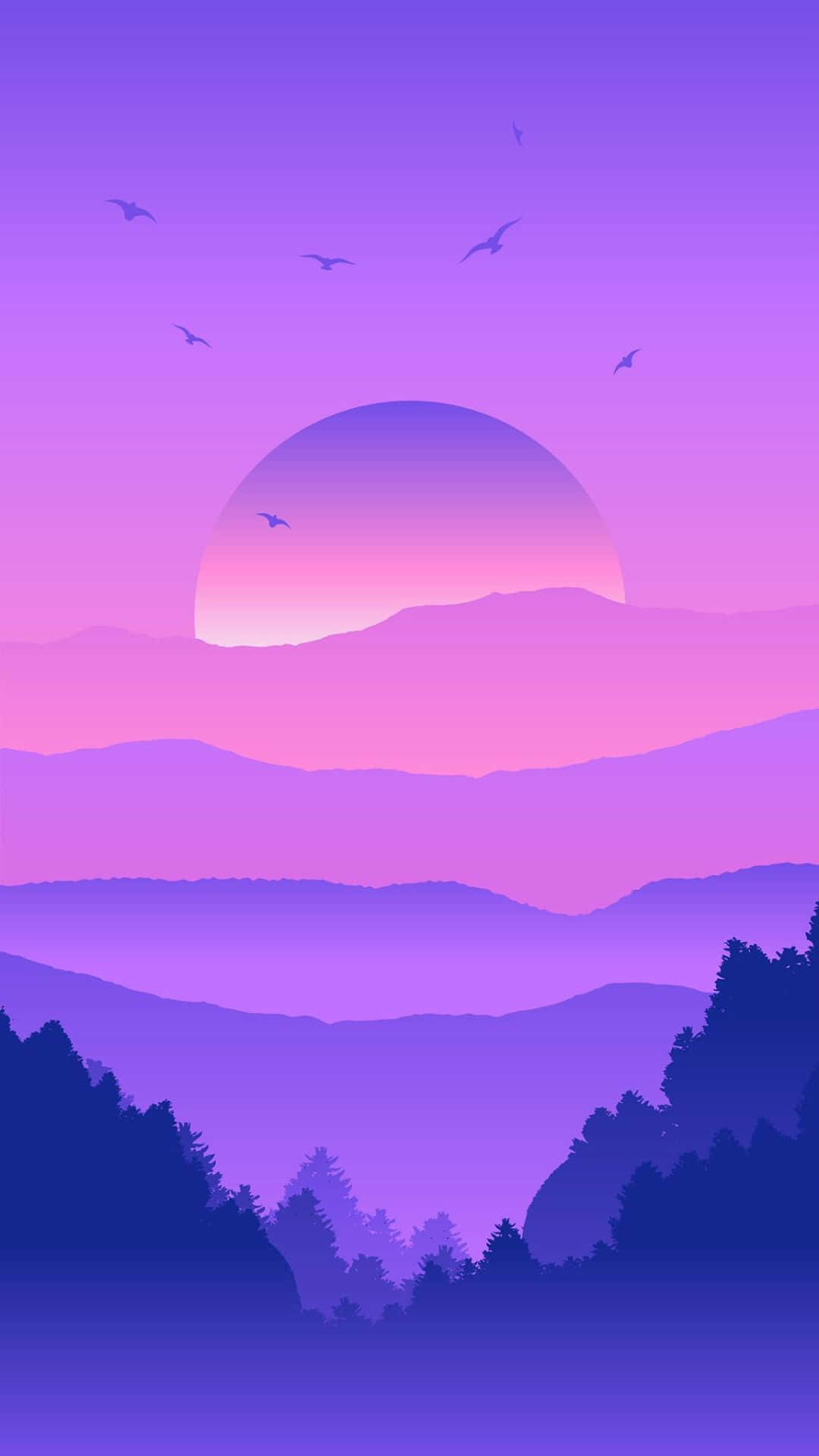 Purple Phone Background