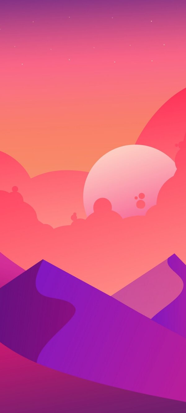 Mountain Vector Phone