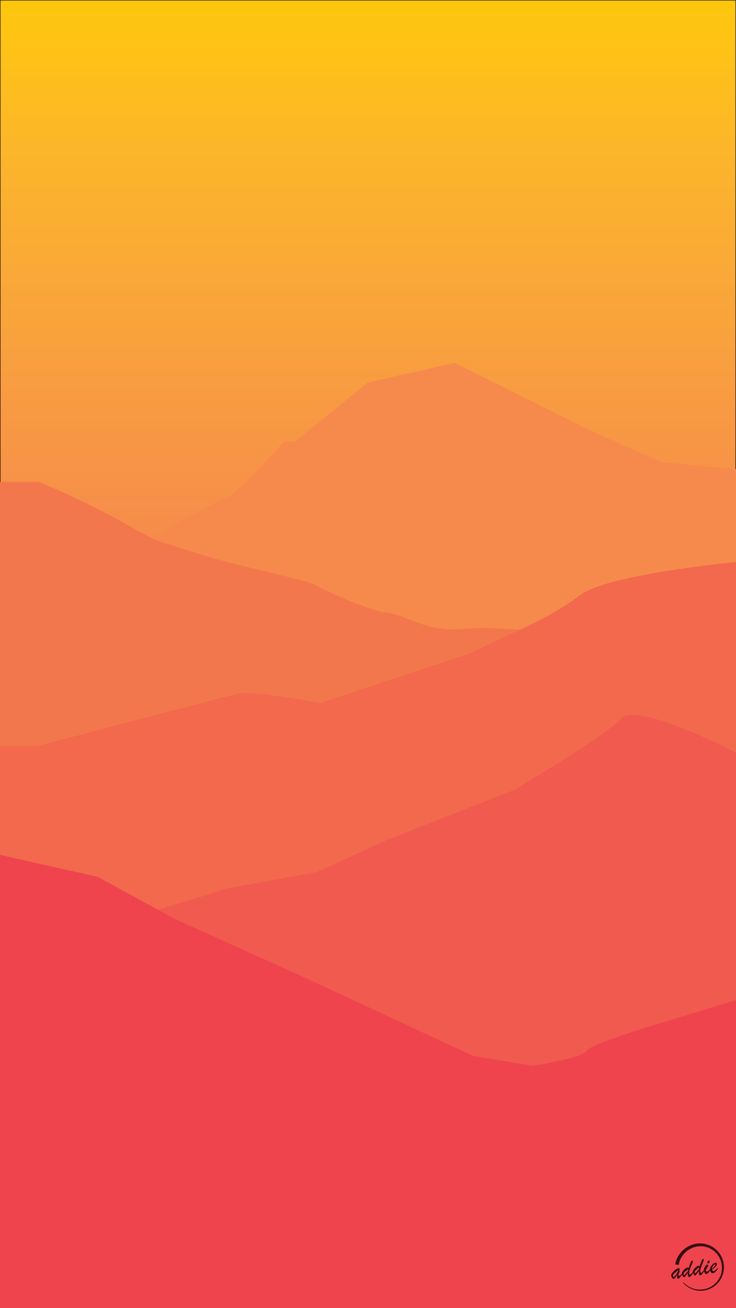 Gradient Vector Phone Wallpaper. iPhone wallpaper gradient, Blue background wallpaper, Orange wallpaper
