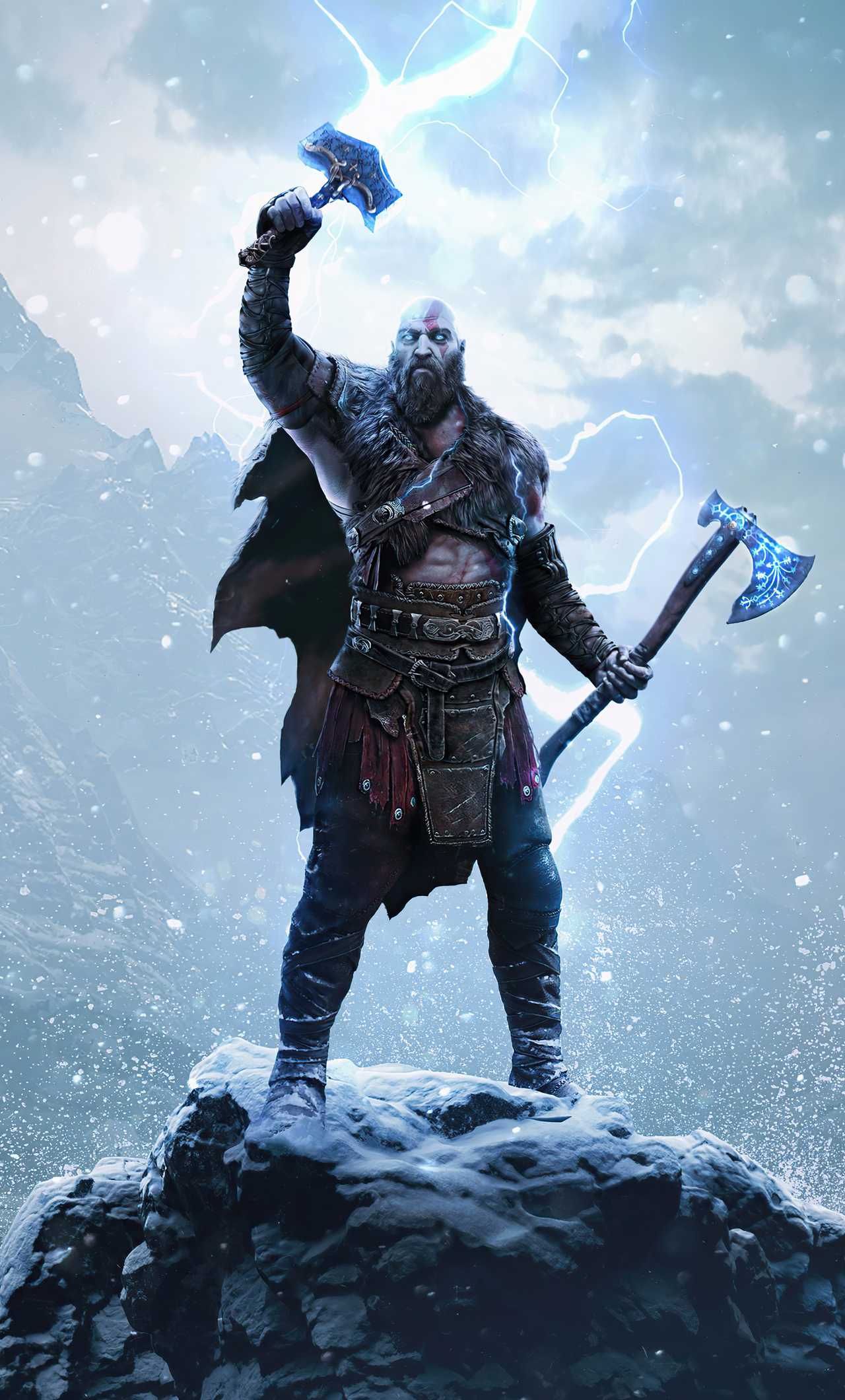 Download God Of War: Ragnarök wallpapers for mobile phone, free