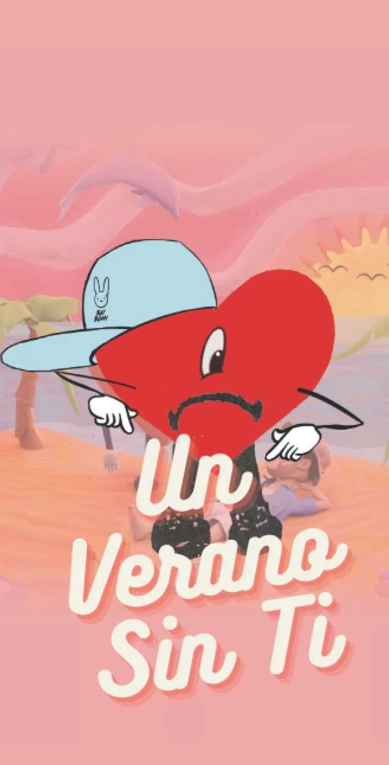 Mobile Bad Bunny Heart Wallpaper