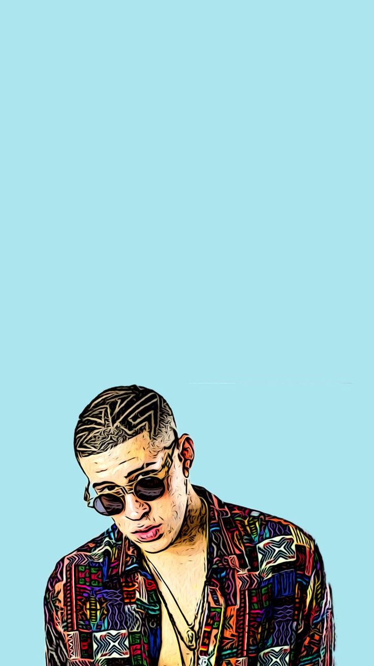 Bad Bunny Wallpaper Discover more Bad Bunny, Known, Latin Trap, Puerto Rican Rapper, Reggaeton wallpaper.. Bunny wallpaper, Wallpaper, Reggaeton