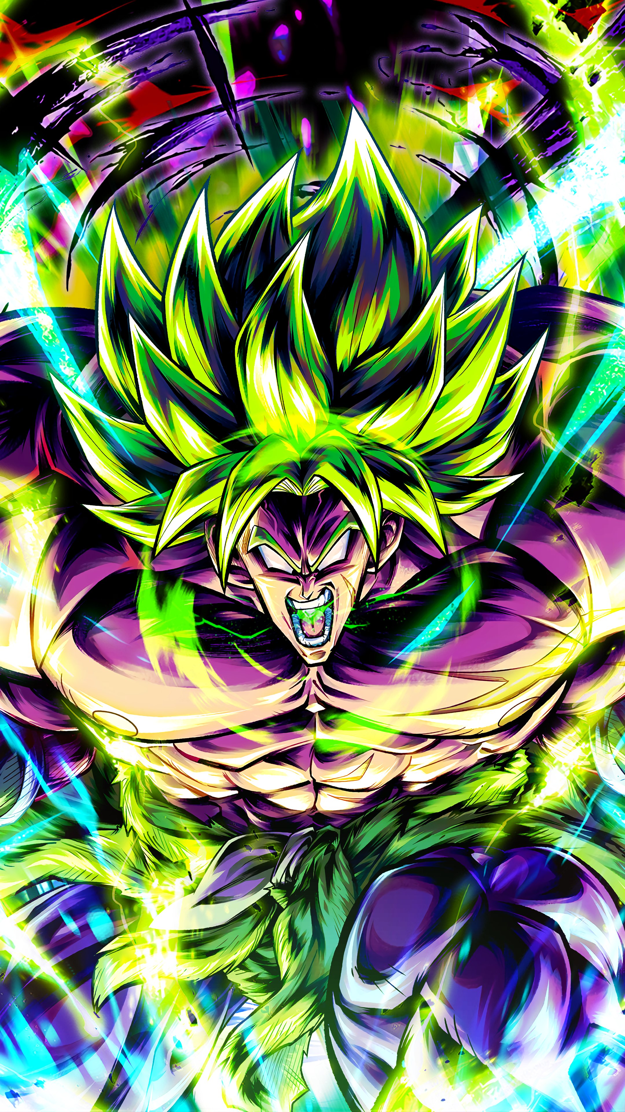 Hydros - [Sparking Limited] BLU Super Saiyan Broly: Full Power Art + 4K PC Wallpaper + 4K Phone Wallpaper! [Art Version 2] #DBLegends #DragonBallLegends #SSGSSゴジータ