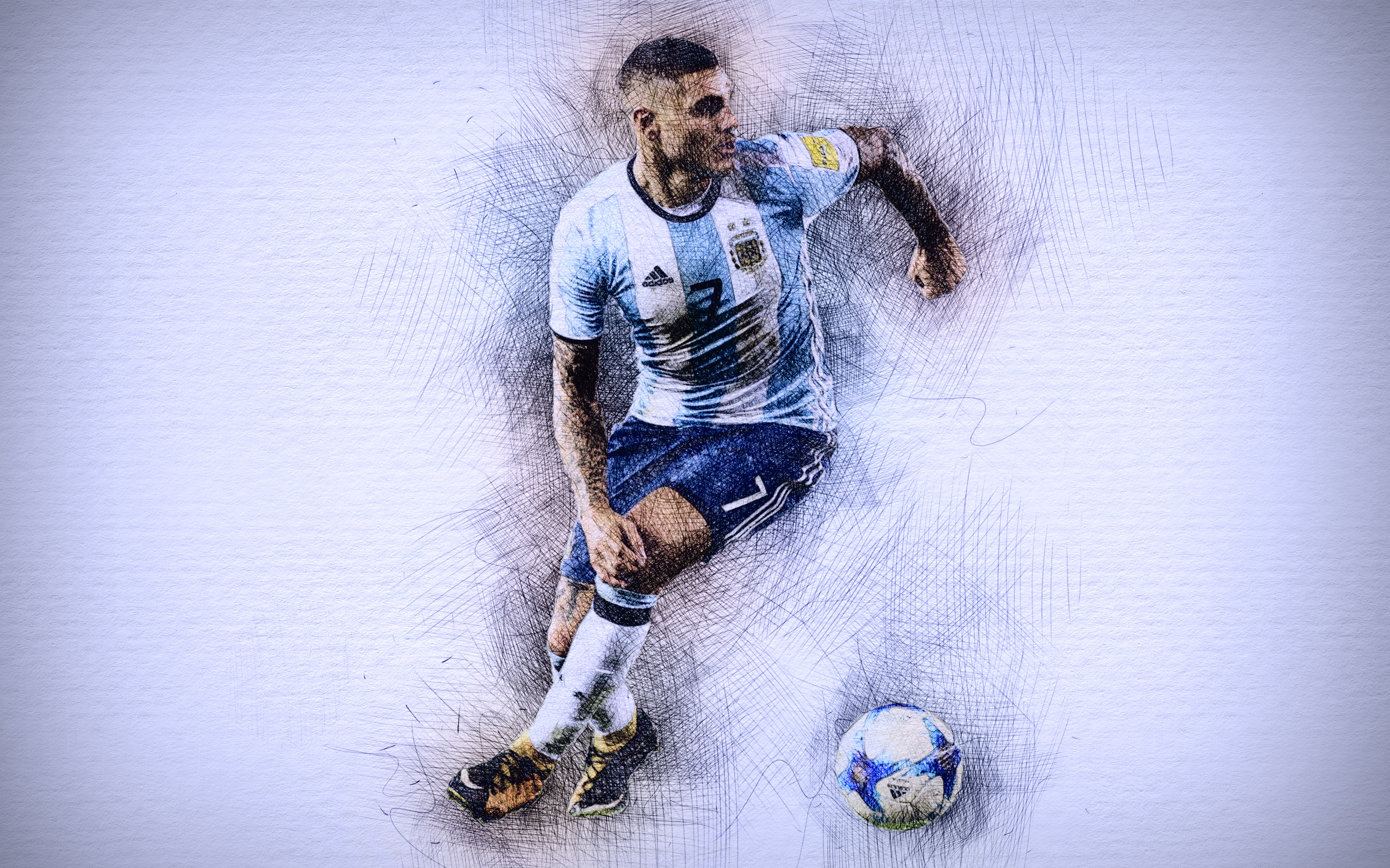HD desktop wallpaper: Sports, Soccer, Argentinian, Mauro Icardi download free picture