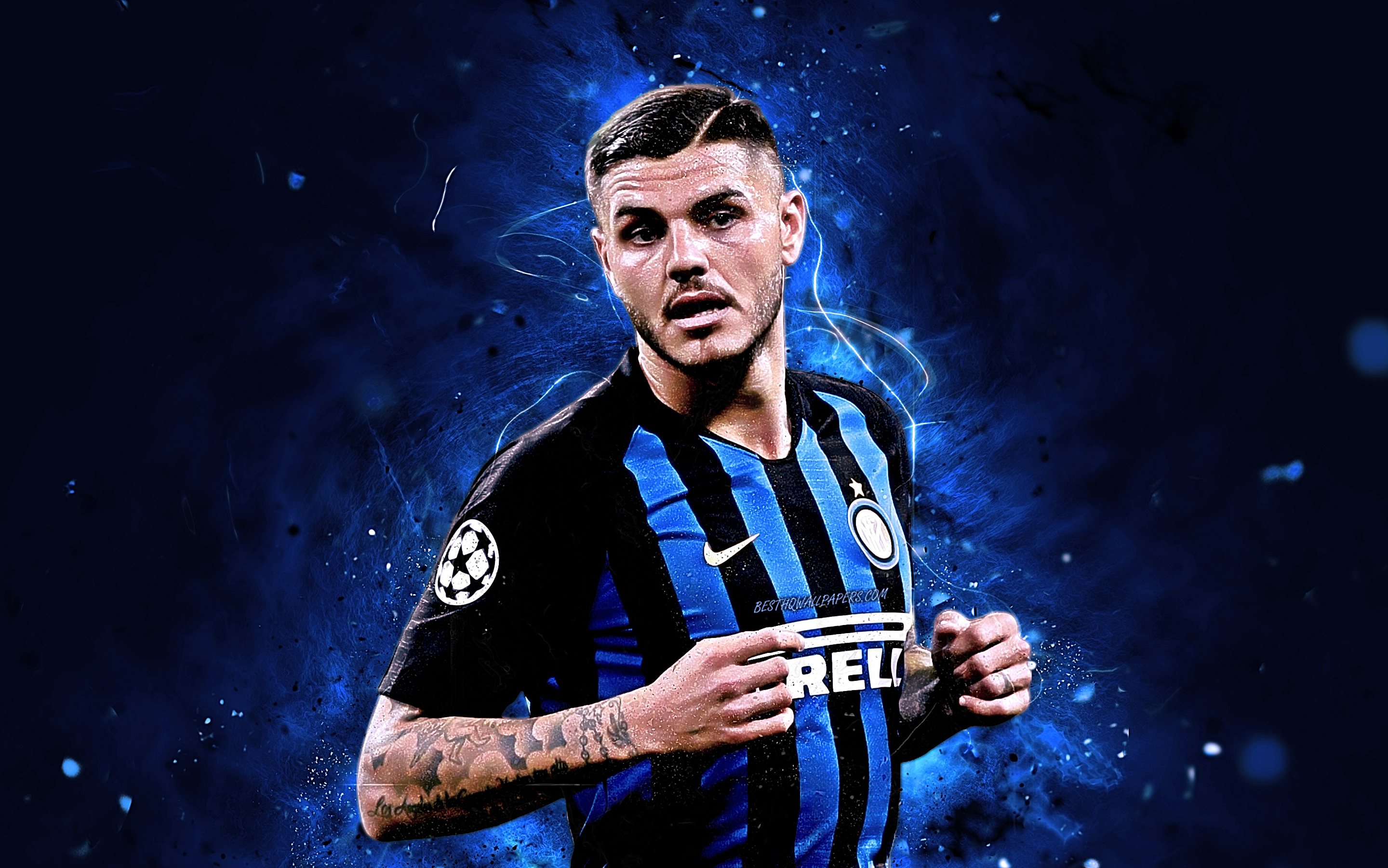 HD desktop wallpaper: Sports, Soccer, Argentinian, Inter Milan, Mauro Icardi download free picture