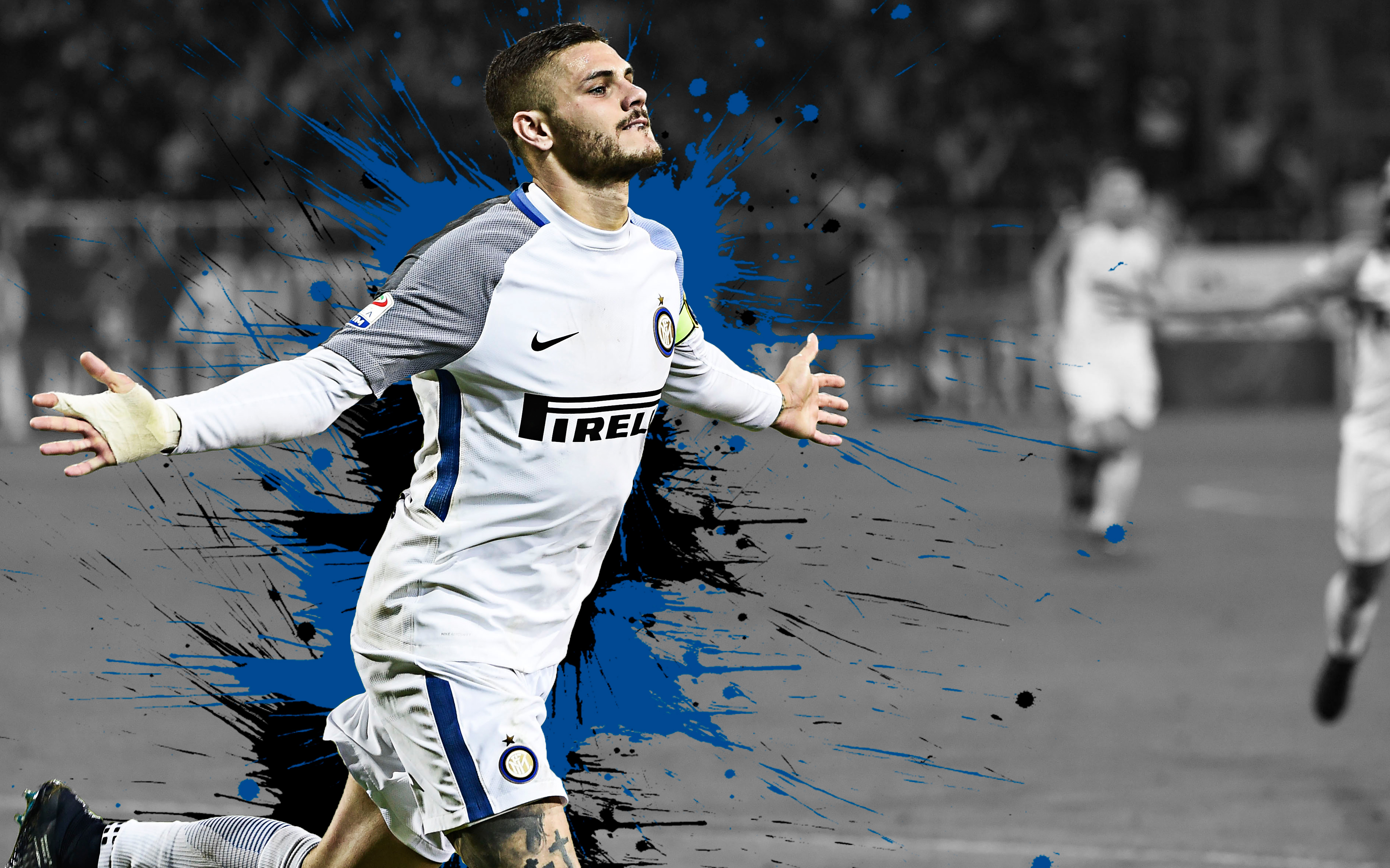 HD desktop wallpaper: Sports, Soccer, Inter Milan, Mauro Icardi download free picture