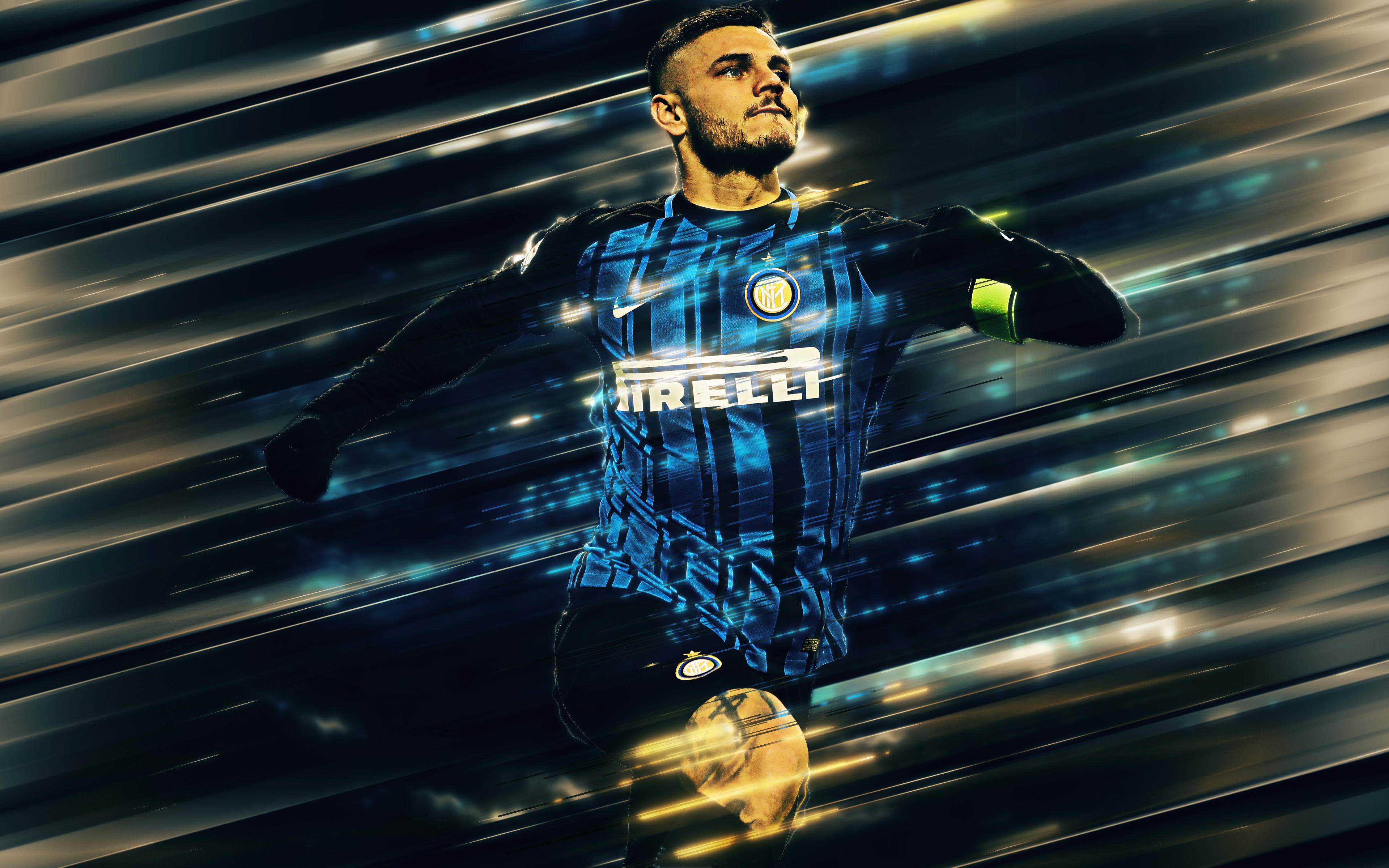 HD desktop wallpaper: Sports, Soccer, Argentinian, Inter Milan, Mauro Icardi download free picture