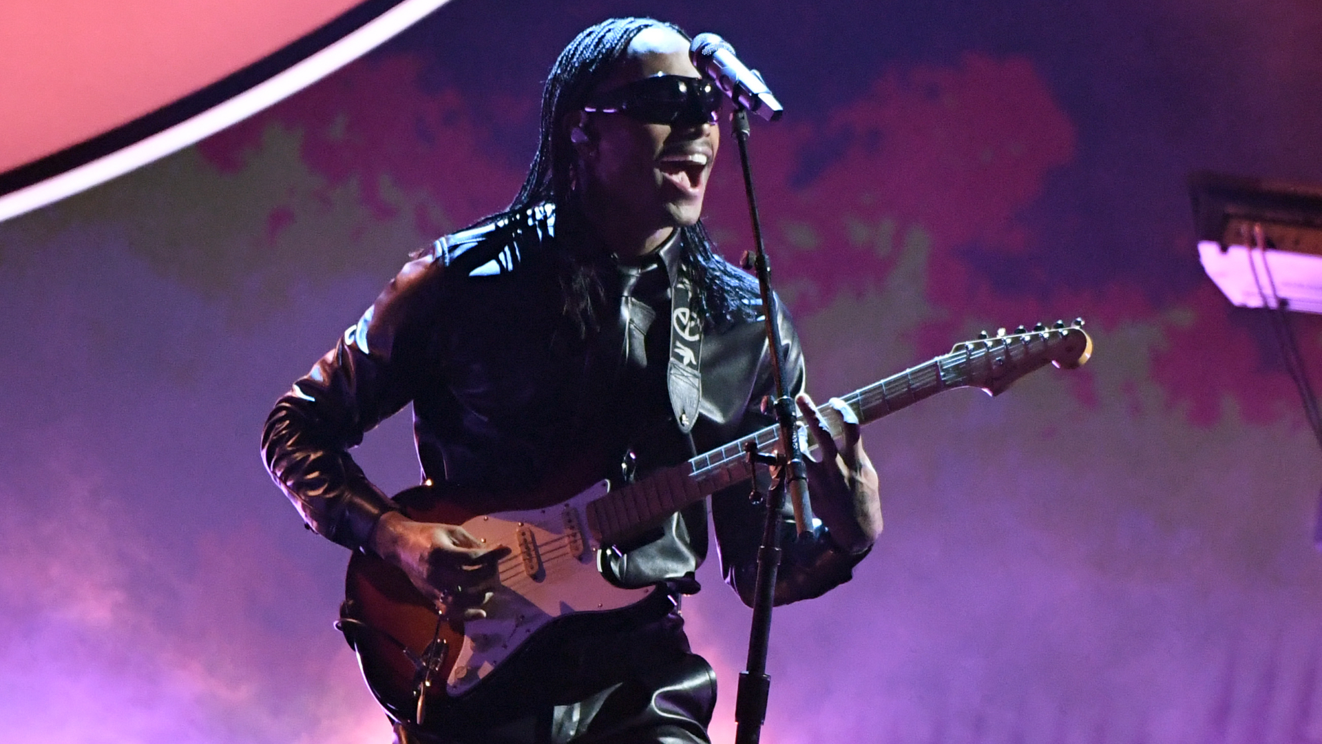 Steve Lacy Performs “Bad Habit” During 2023 GRAMMYs