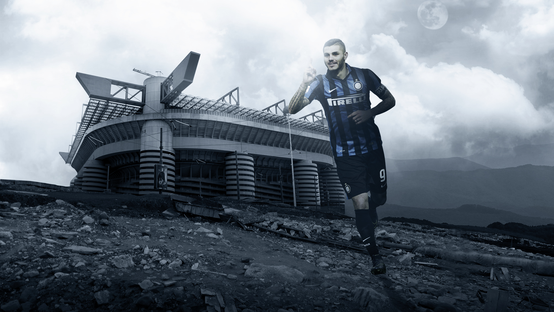 HD desktop wallpaper: Sports, Soccer, Inter Milan, Mauro Icardi download free picture