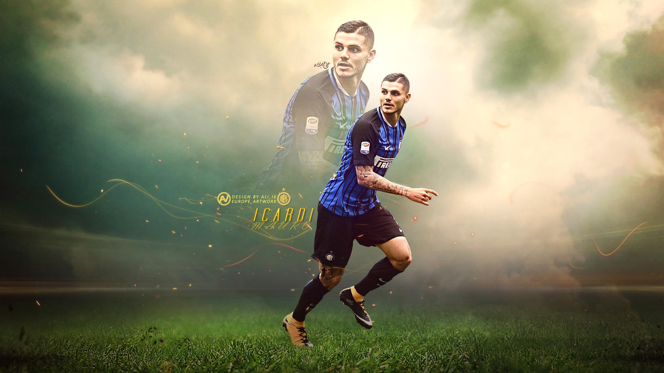 HD desktop wallpaper: Sports, Soccer, Inter Milan, Mauro Icardi download free picture