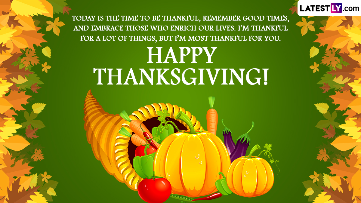 Thanksgiving 2022 Greetings & Picture: Joyful Quotes, Wishes, HD Wallpaper and Messages To Observe America's Federal Holiday