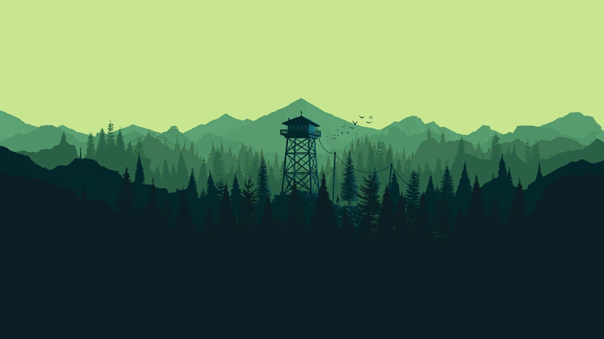 wallpaper. Firewatch, Wallpaper, Dual monitor wallpaper