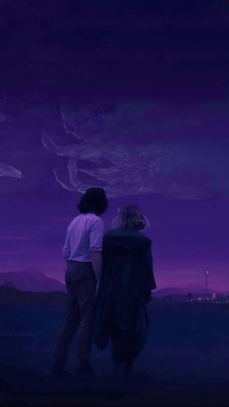 Download Disney Plus Purple Loki Wallpaper