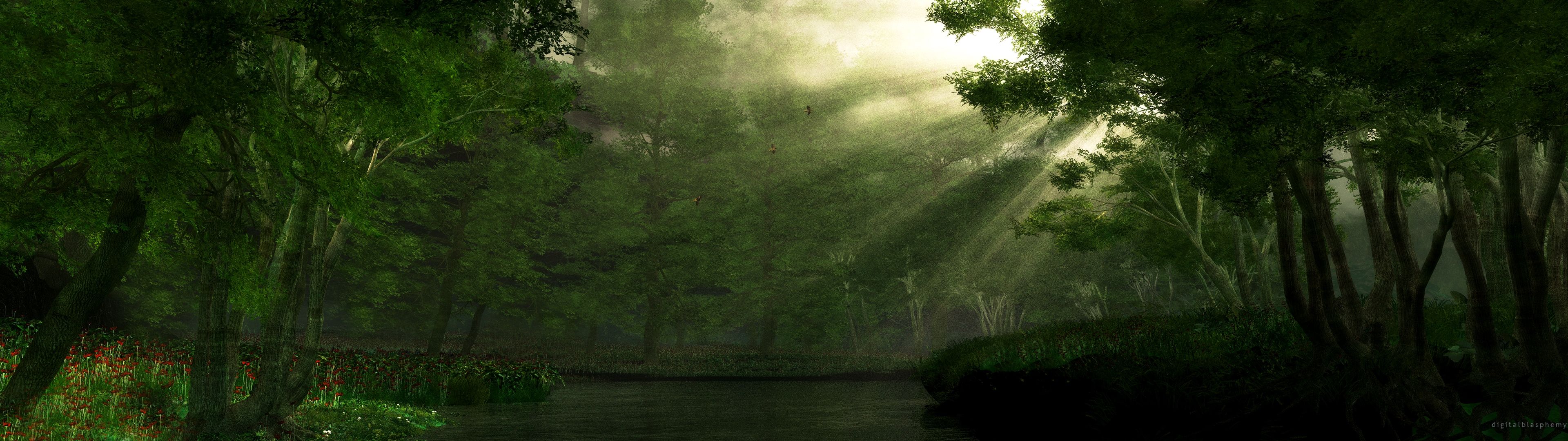 wallpaper3D.info. Landscape wallpaper, Green scenery, Tree nature wallpaper