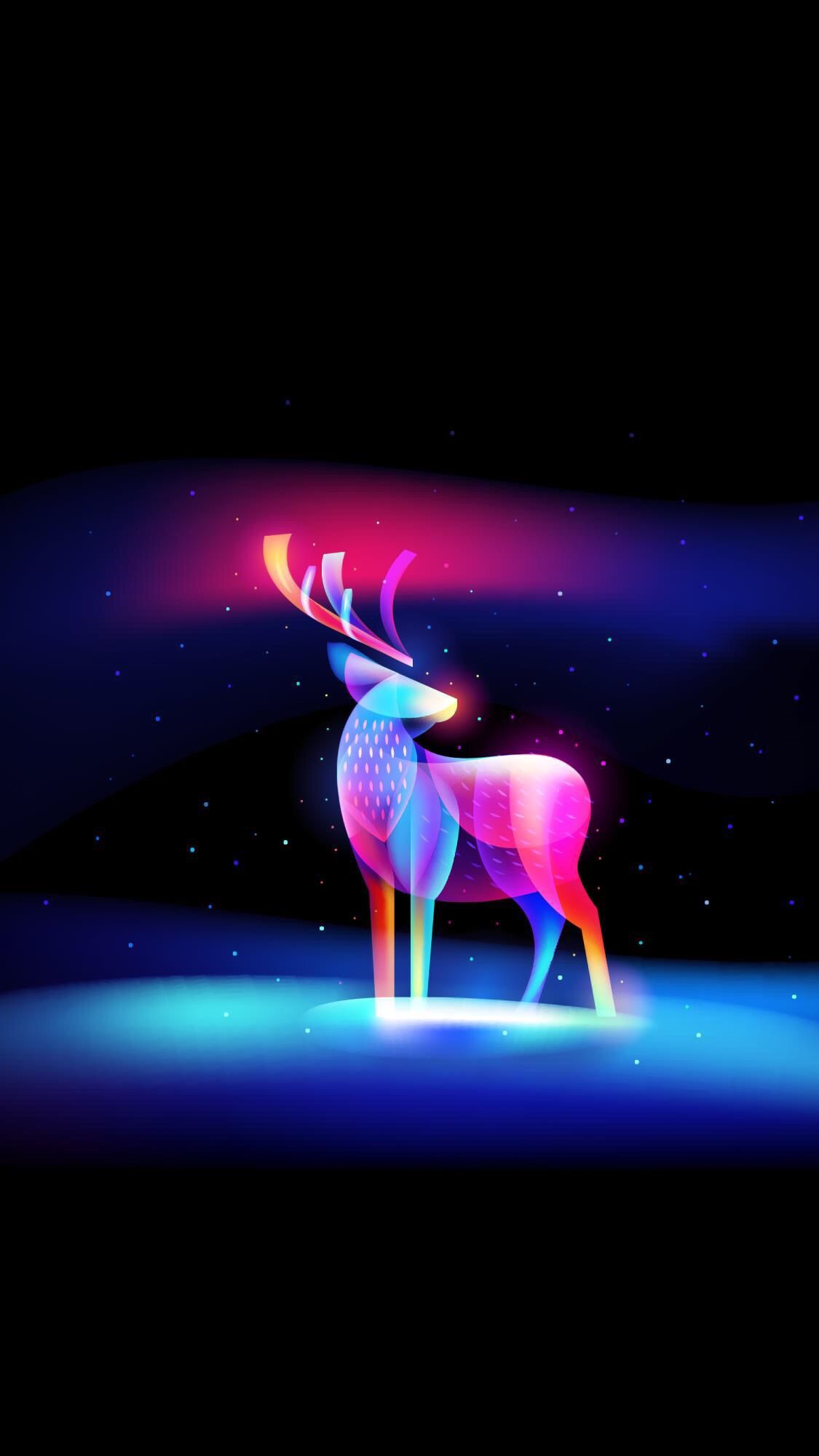 iPhone wallpaper. Neon wallpaper, Graphic wallpaper, Spirit animal art