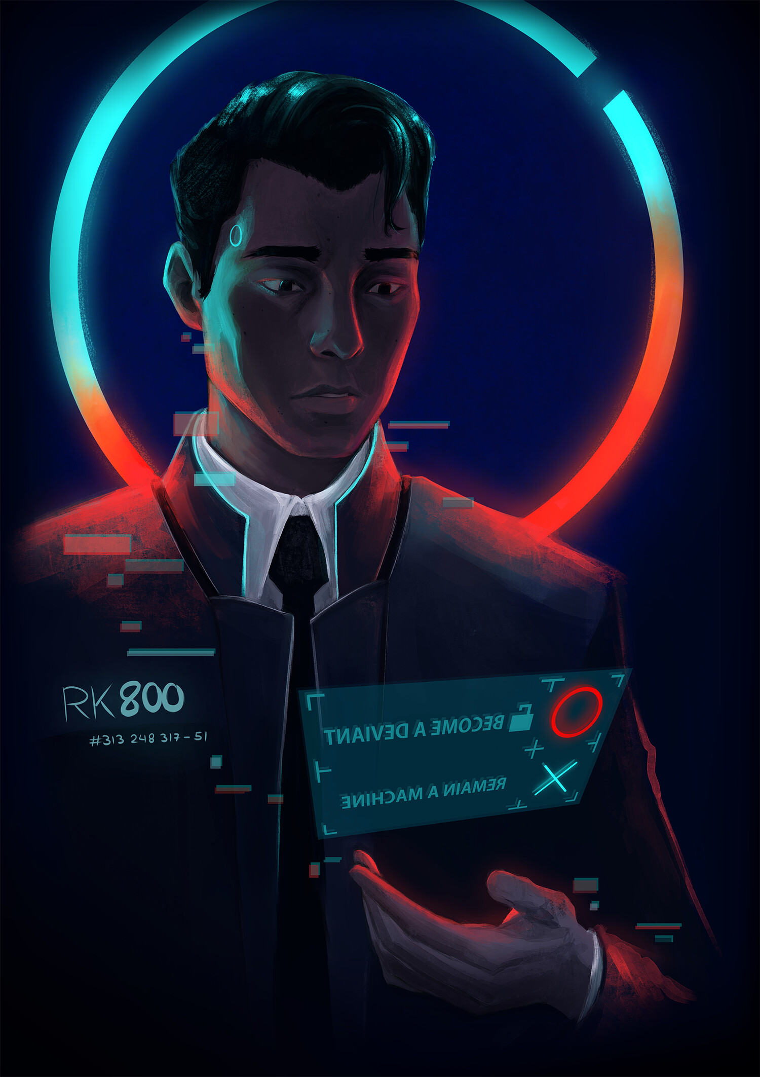 Detroit: Become Human Illustration