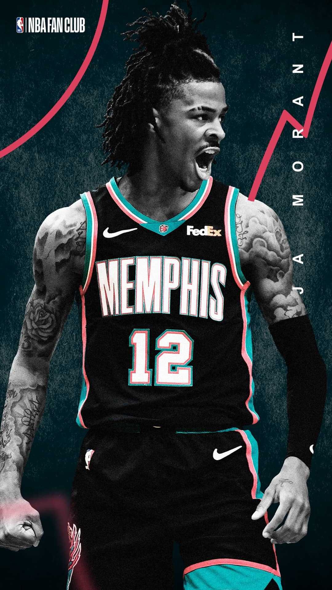 Ja Morant Wallpaper Discover more cartoon, dunk, iphone, memphis grizzlies, morant cartoon wallpaper.. Ja morant style, Nba fashion, Basketball players