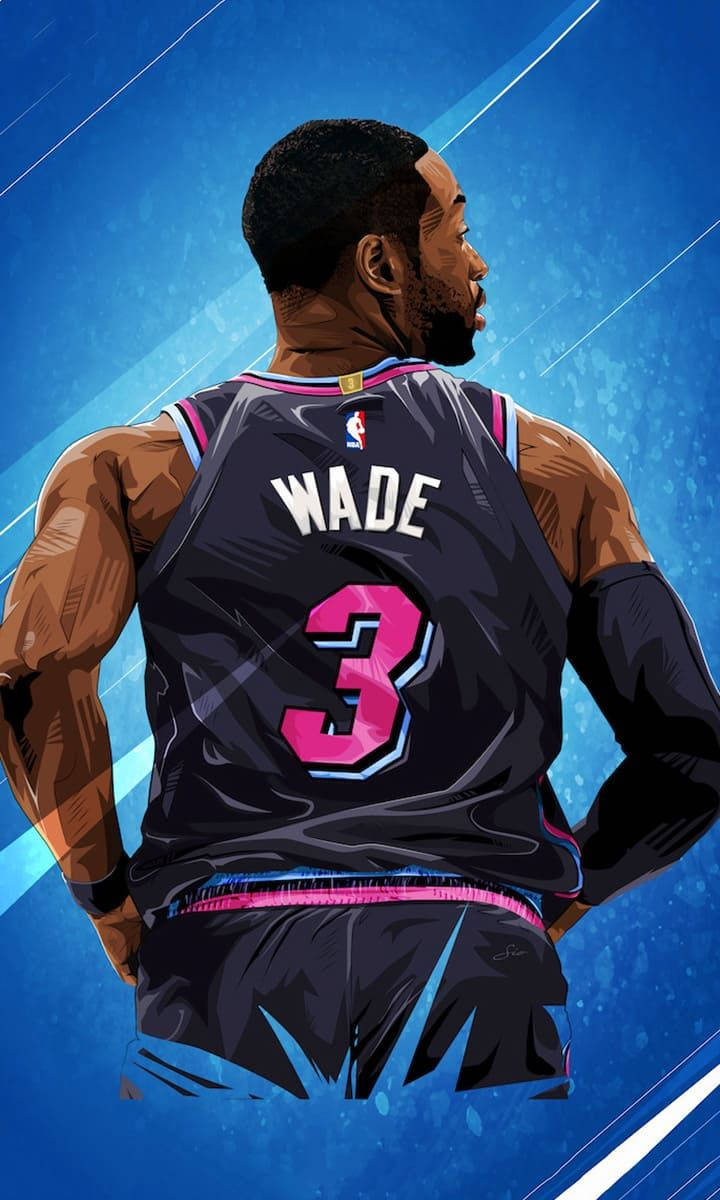 NBA Dwayne Wade Miami Heat Jersey