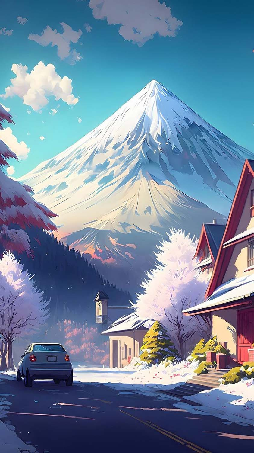 Winter Nature IPhone Wallpaper HD Wallpaper, iPhone Wallpaper. Nature iphone wallpaper, Anime scenery wallpaper, Cool wallpaper art