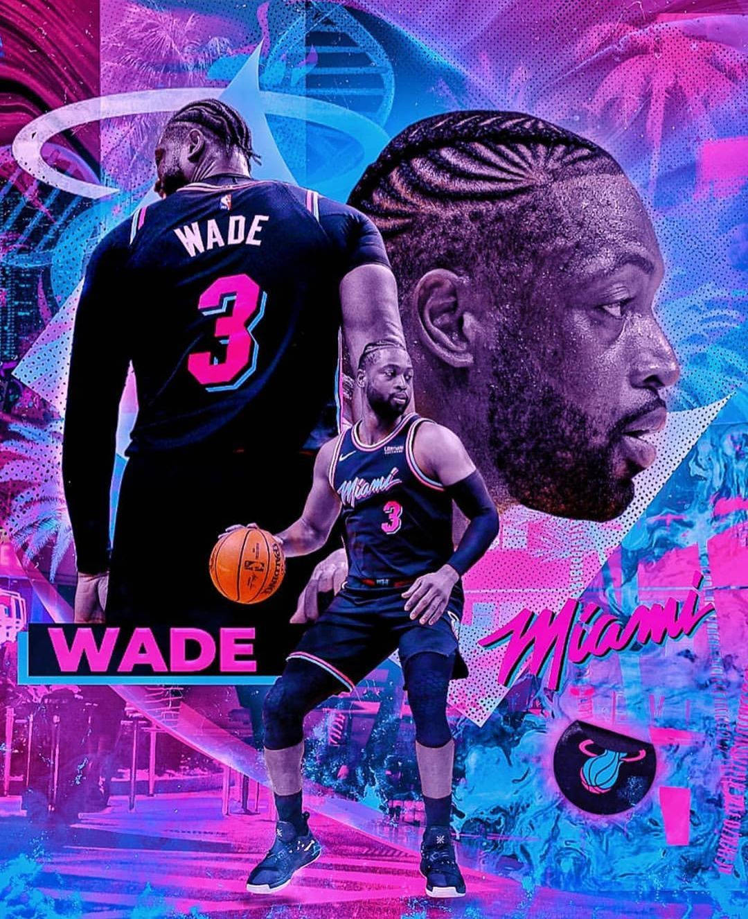 Download NBA League Miami Heat Dwyane