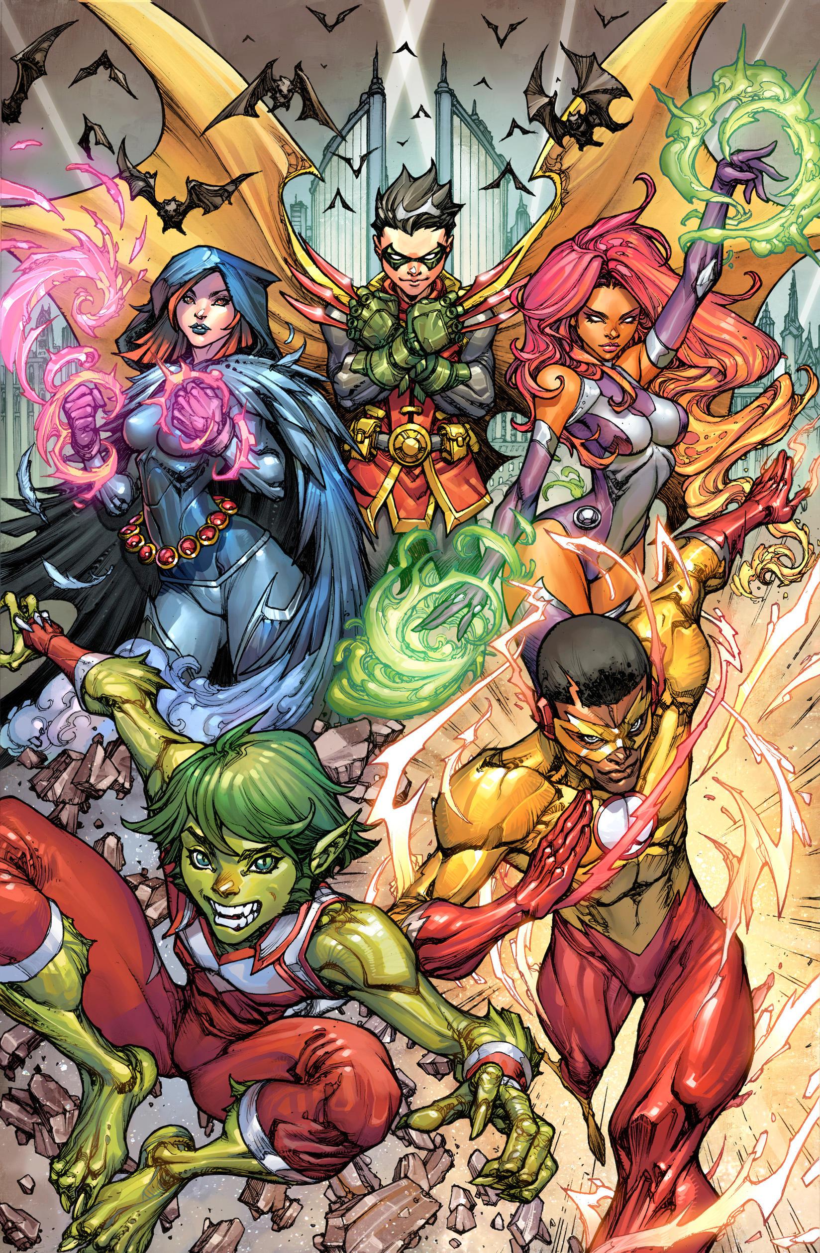 Artwork Rebirth Teen Titans