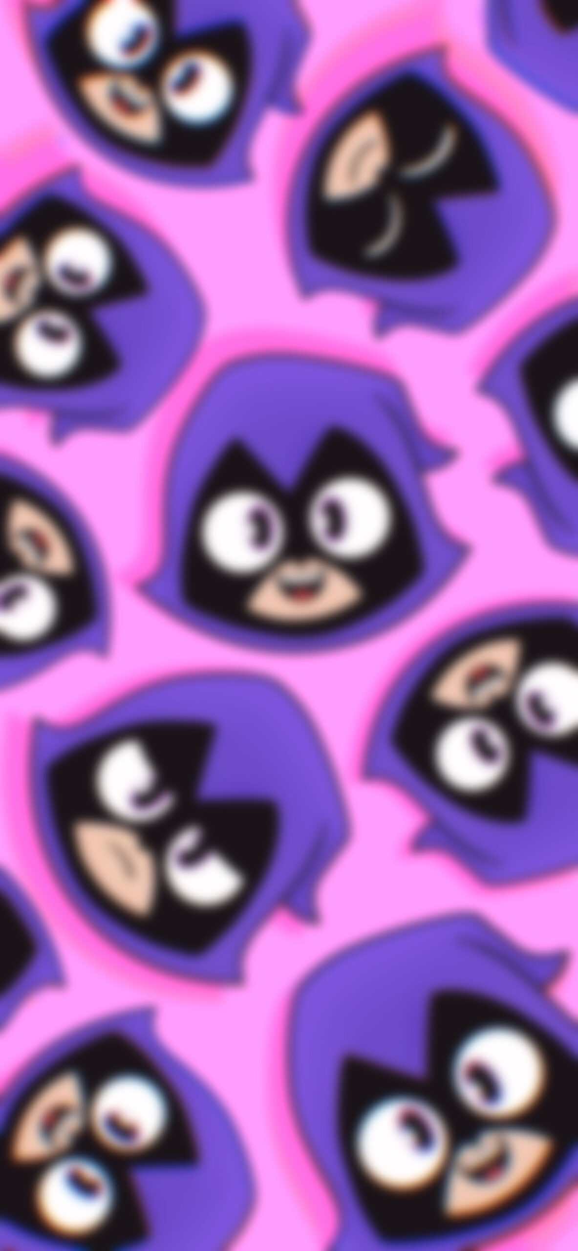 Teen Titans Go Raven Pink Wallpaper