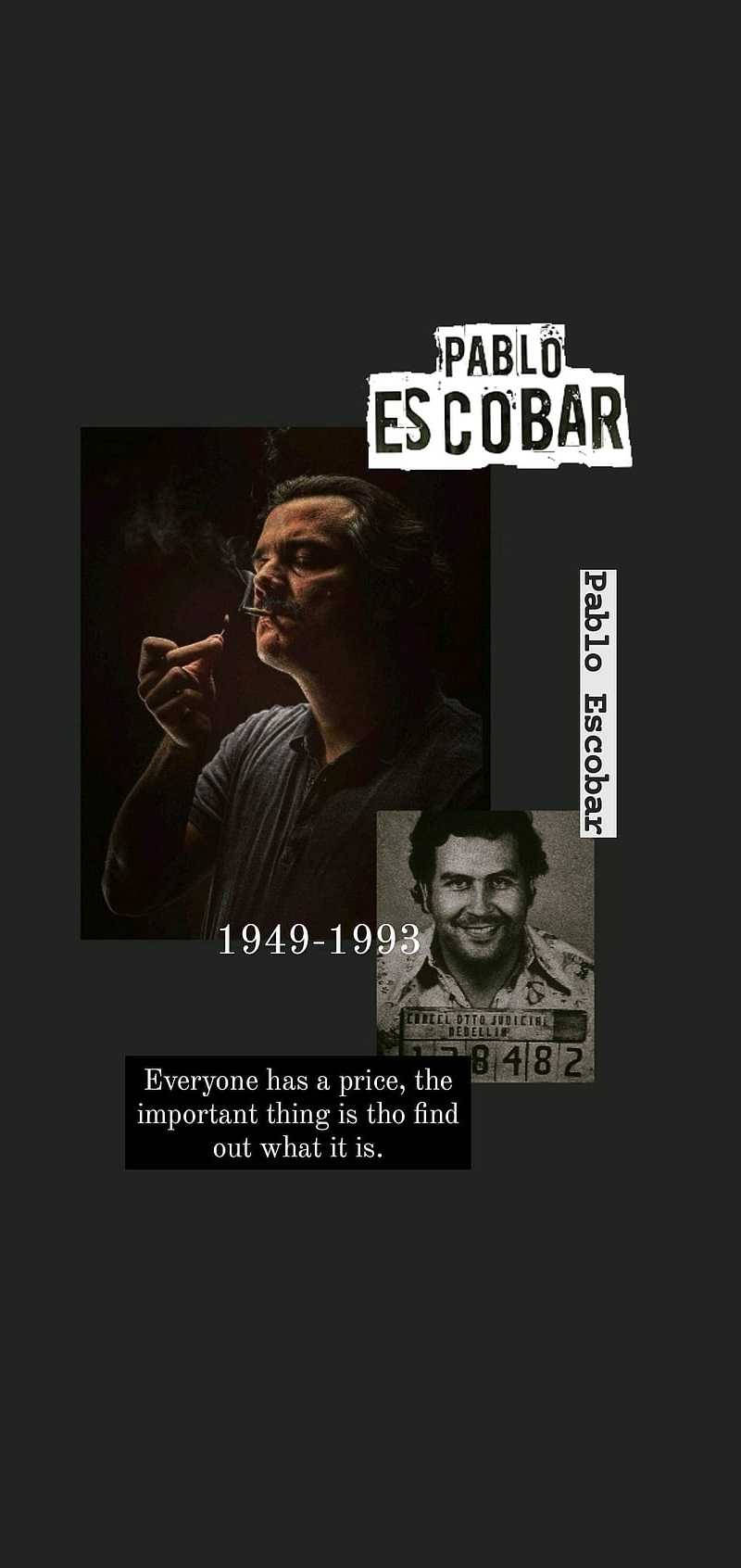 Download The Controversial Figure Pablo Escobar Wallpaper