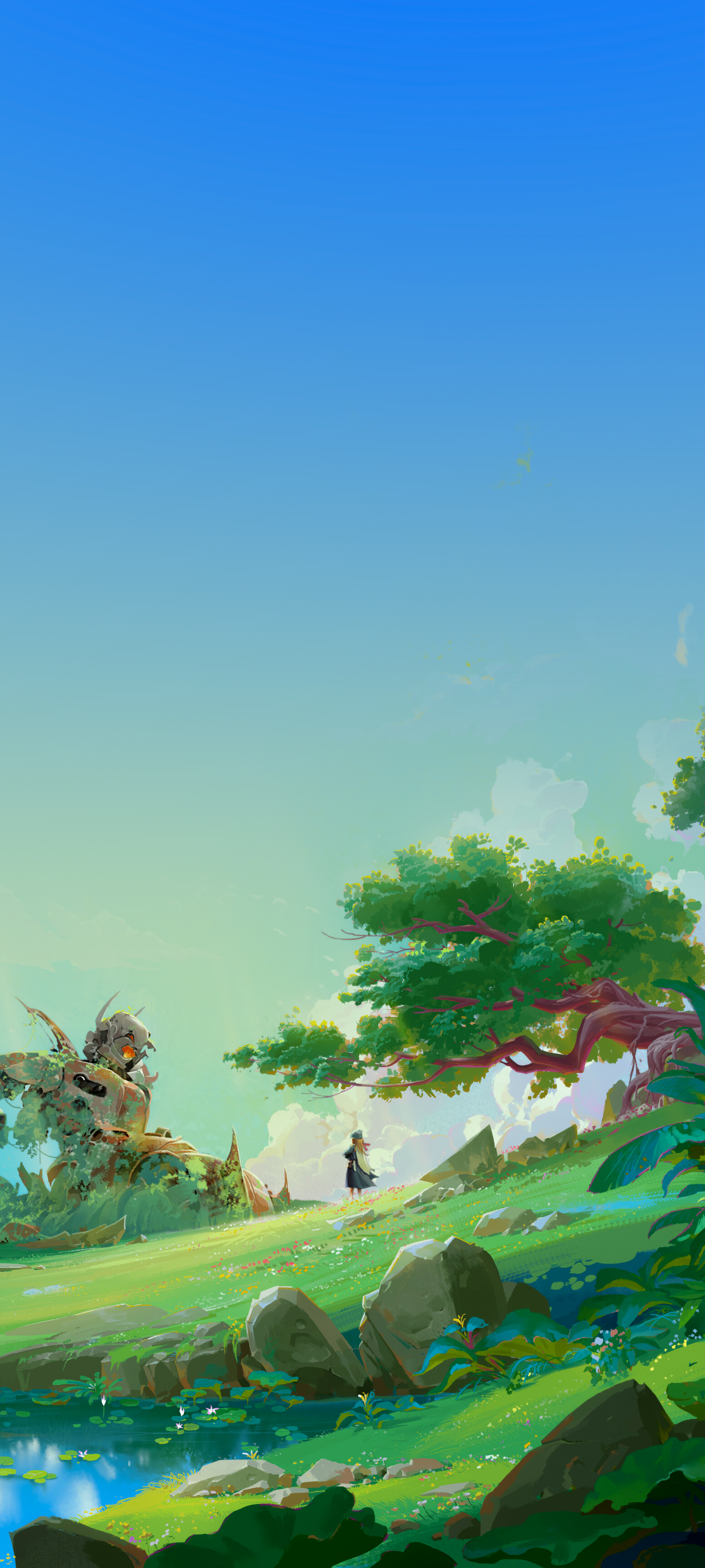 Anime Landscape illustration