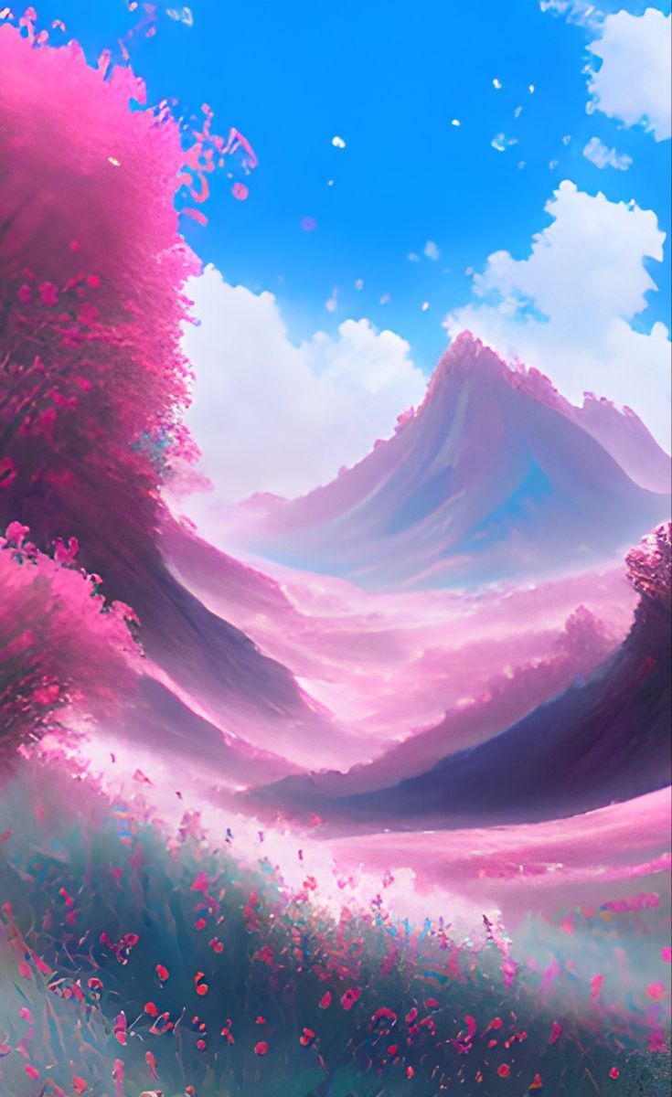 Landscape, Smartphone Wallpaper. Anime scenery wallpaper, Scenery wallpaper, Pastel background wallpaper