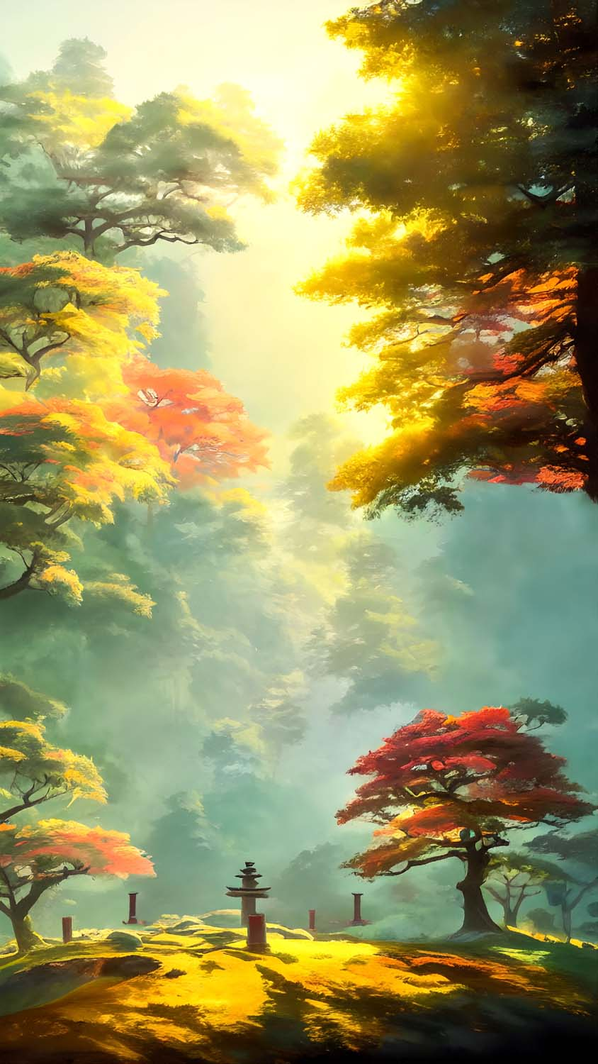 Nature Heaven IPhone Wallpaper HD Wallpaper, iPhone Wallpaper. Fantasy landscape, Landscape wallpaper, Anime scenery wallpaper