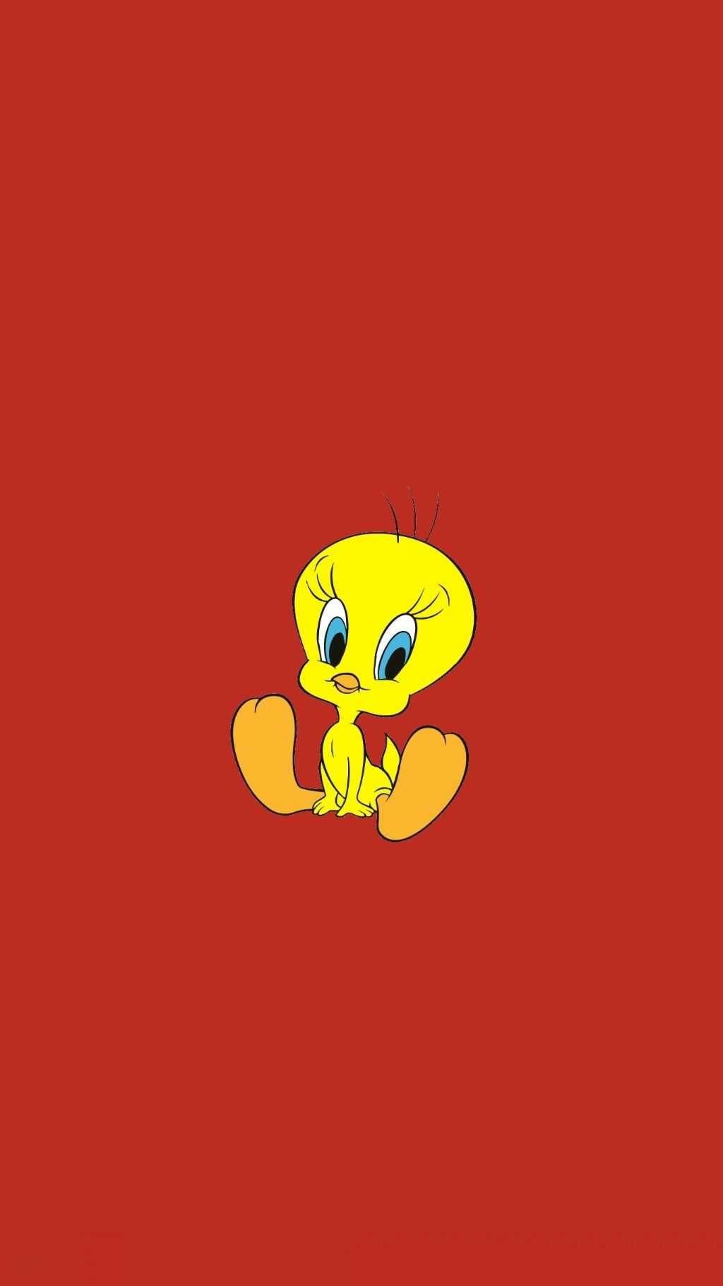 Tweety Wallpaper Discover more Cartoon, Cute, Looney Tunes, Merrie Melodies, Tweety wallpaper. /tweety. トゥイティー, テキスタイル デザイン, かわいい壁紙iphone