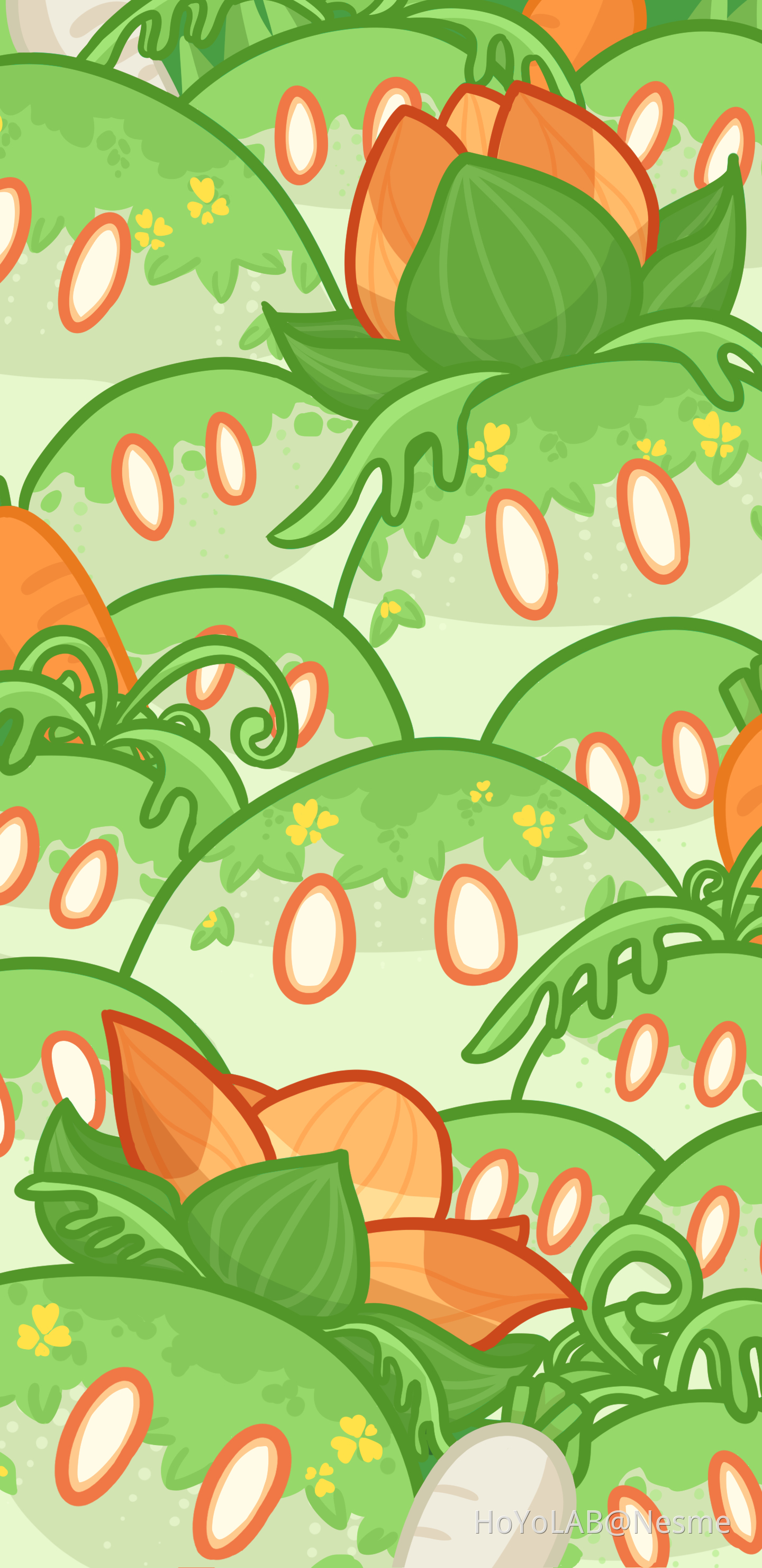 Wallpaper slime & Dendro slime