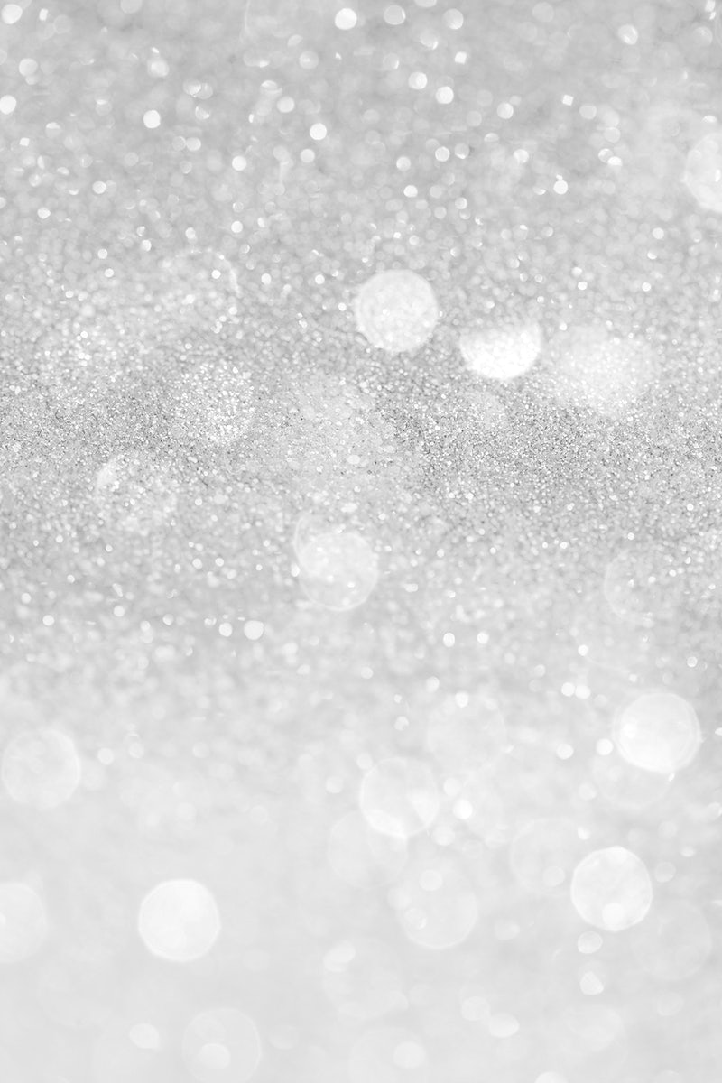 Silver Glitter Background Wallpaper