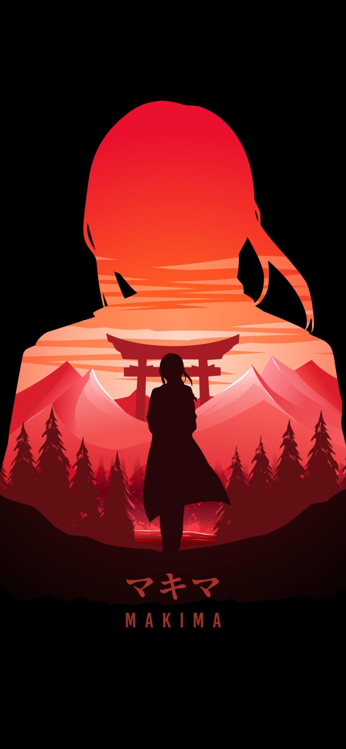 Makima Wallpaper 4K, Chainsaw Man