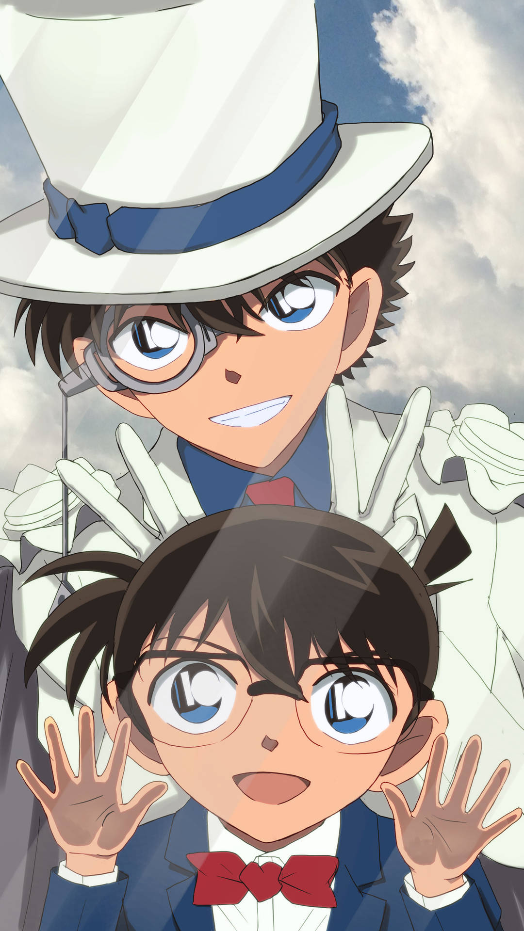 Download Detective Conan And Kaitou Wallpaper