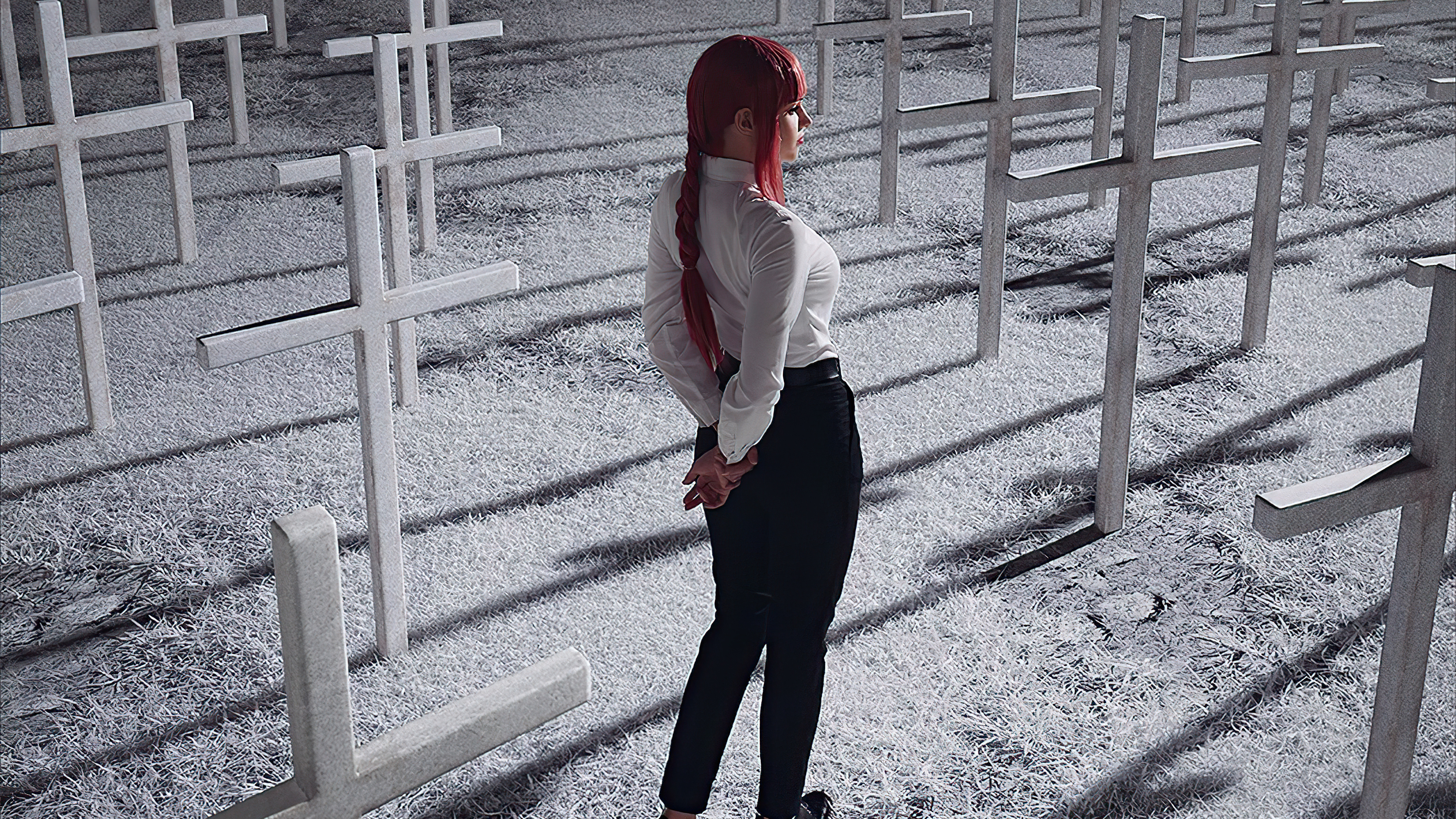 Makima Chainsaw Man Wallpaper, HD Anime