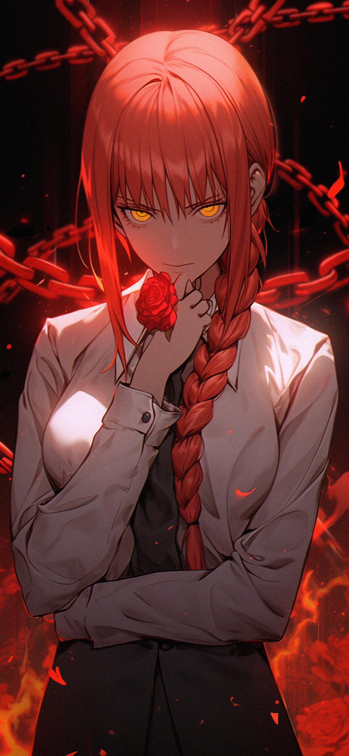 Chainsaw Man Makima Aesthetic Wallpaper Wallpaper HD