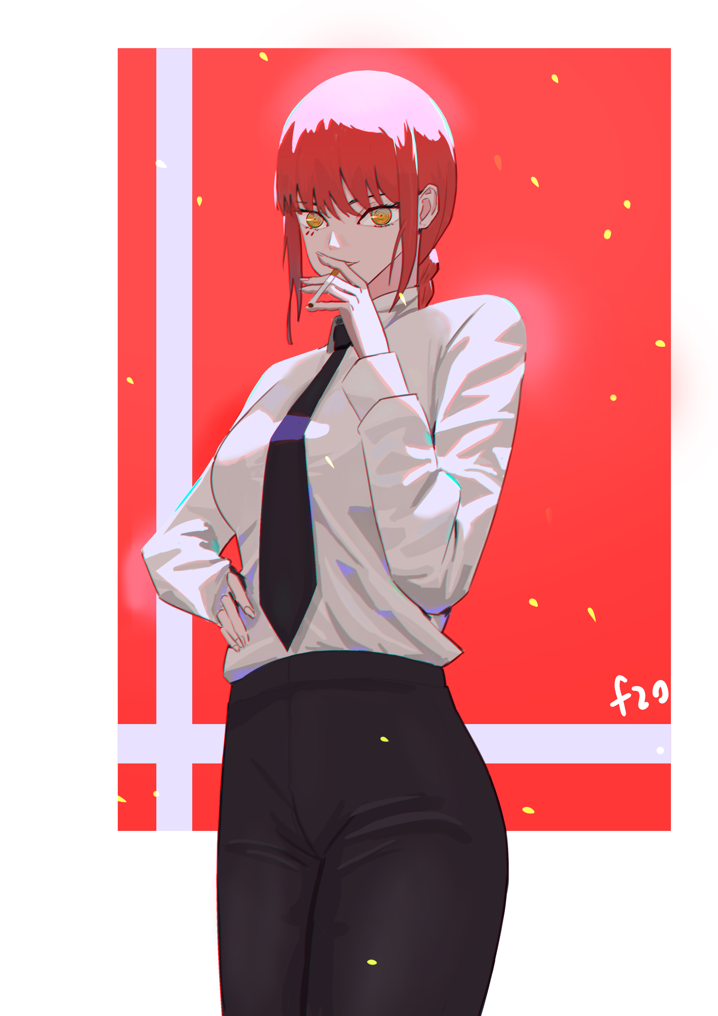 Makima Man Wallpaper by f20 Anime Image Board