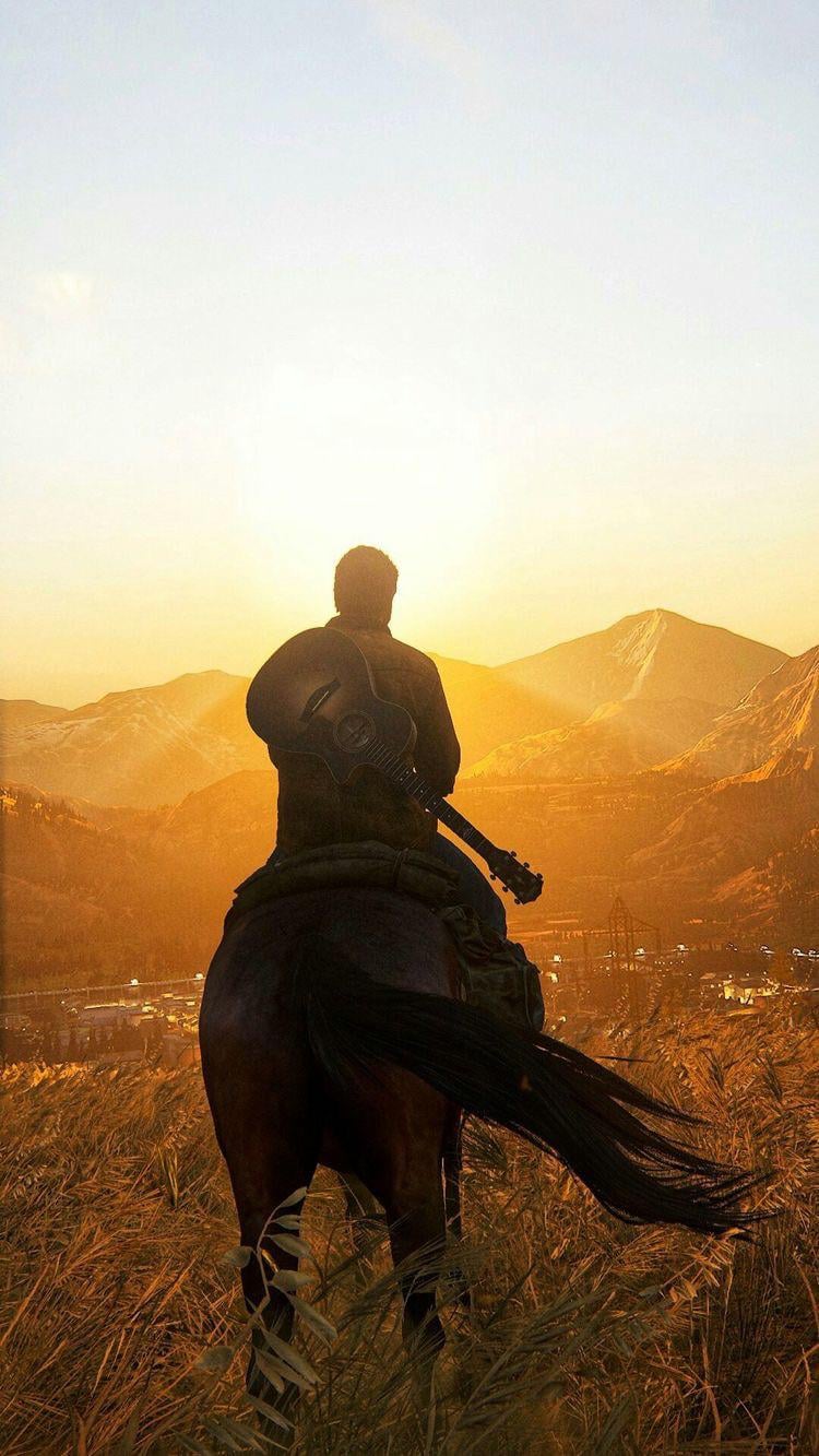 Some cool last of us iPhone wallpaper, I've been using