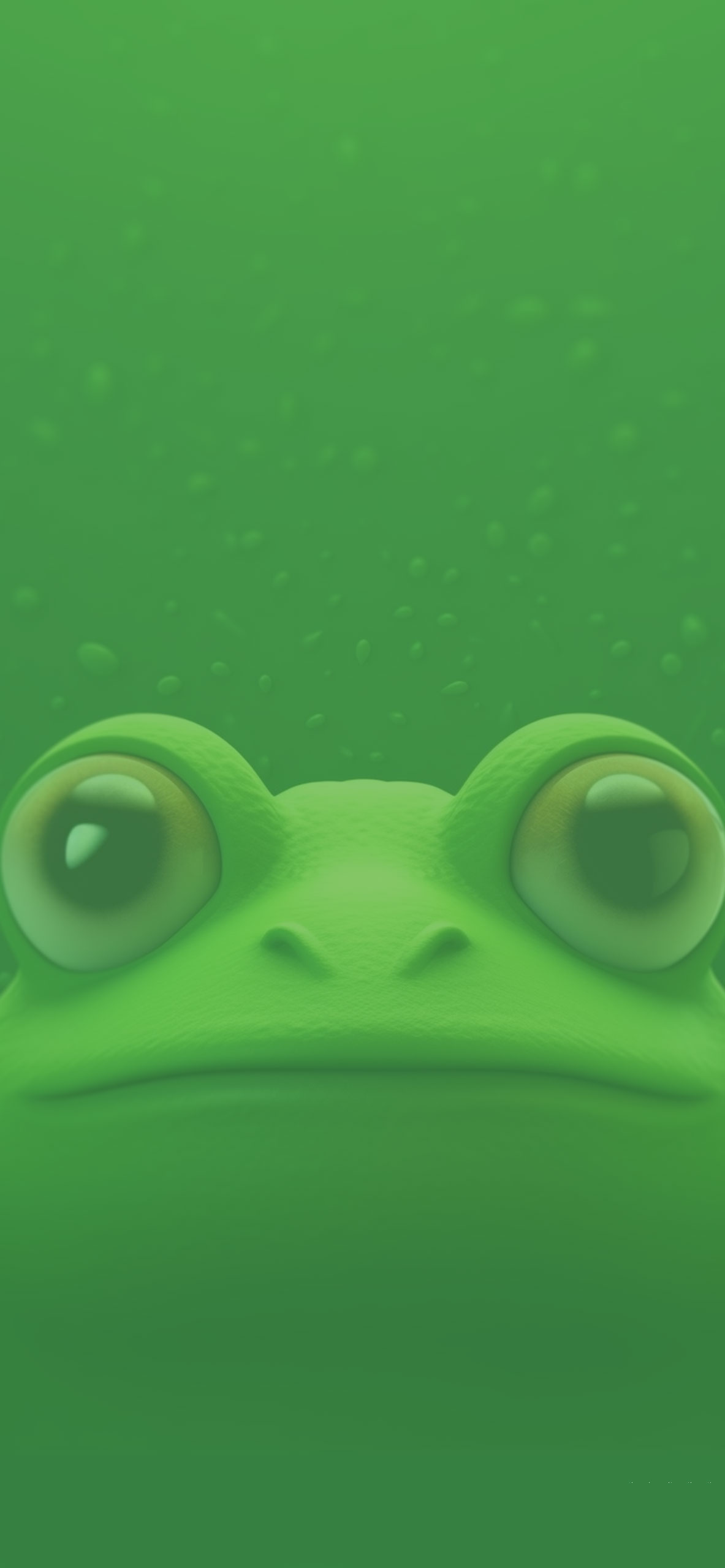 3D Frog Green Wallpaper Frog Wallpaper for iPhone