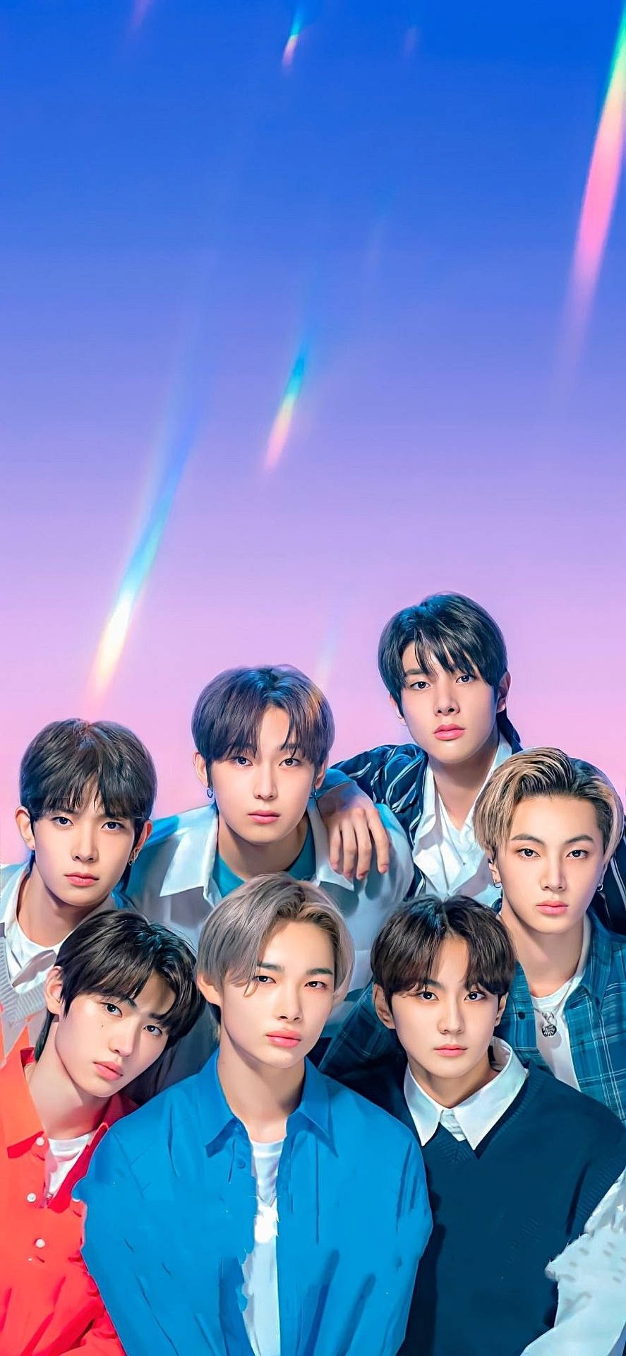 Download Blue Aesthetic Enhypen Wallpaper