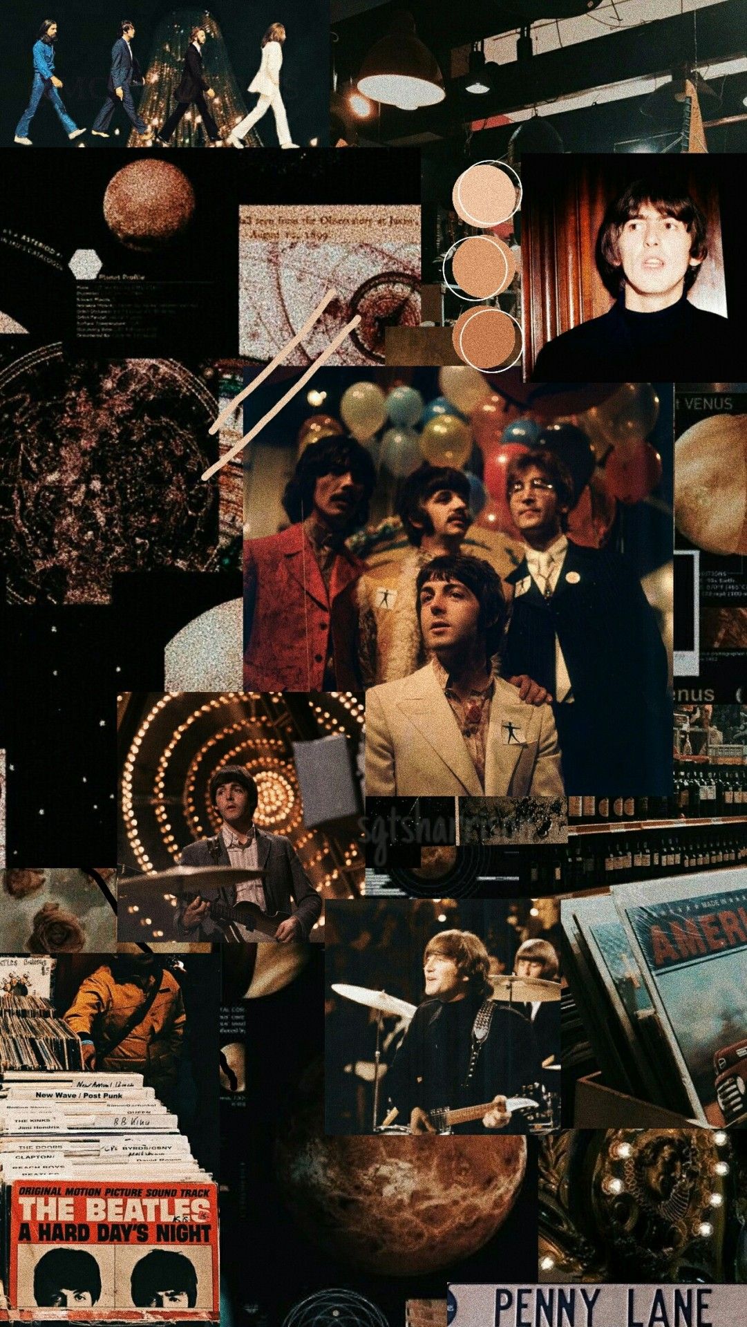 the beatles collage lockscreens. Beatles collage, Beatles wallpaper, The beatles