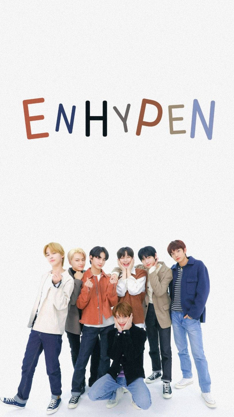Download Enhypen White Fanart Wallpaper