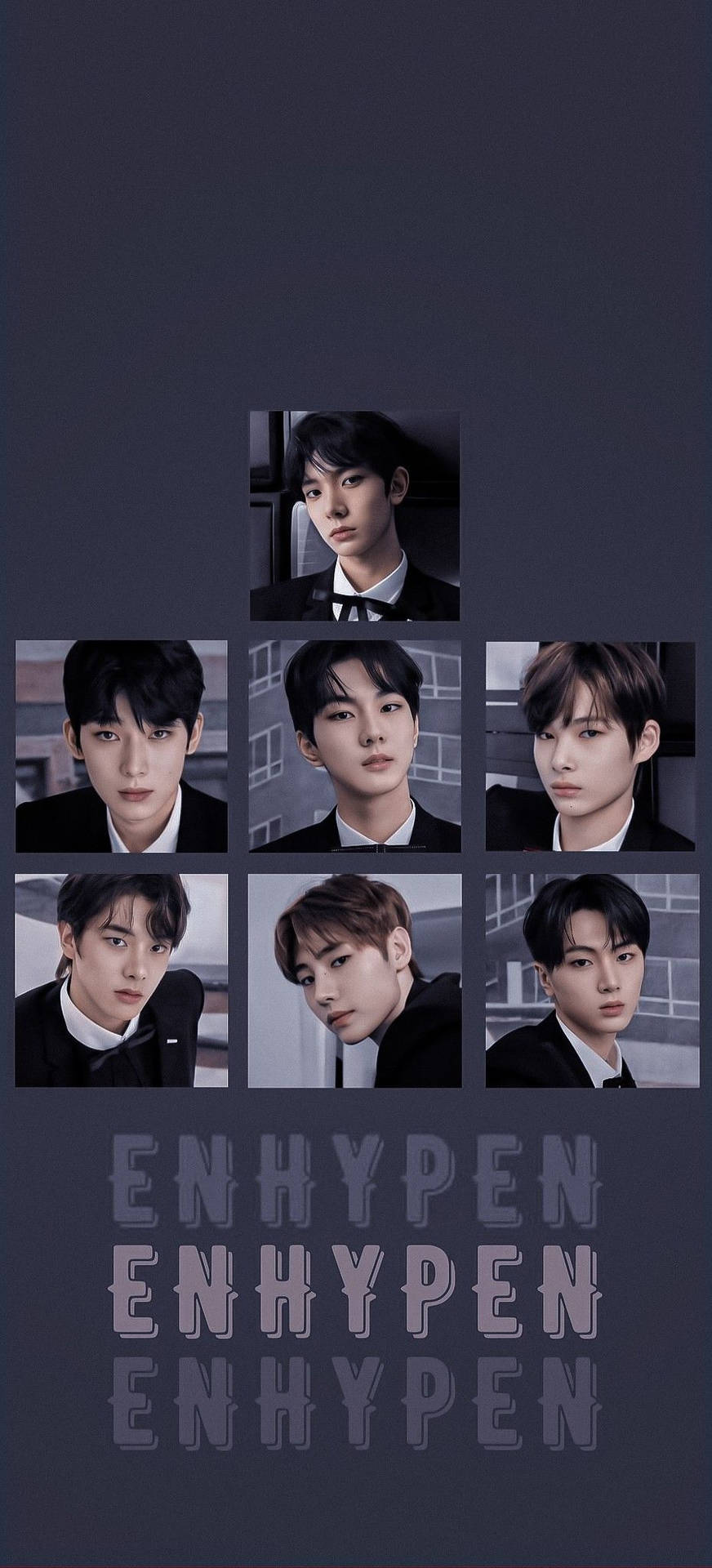 Download Dark Formal Enhypen Aesthetic Wallpaper