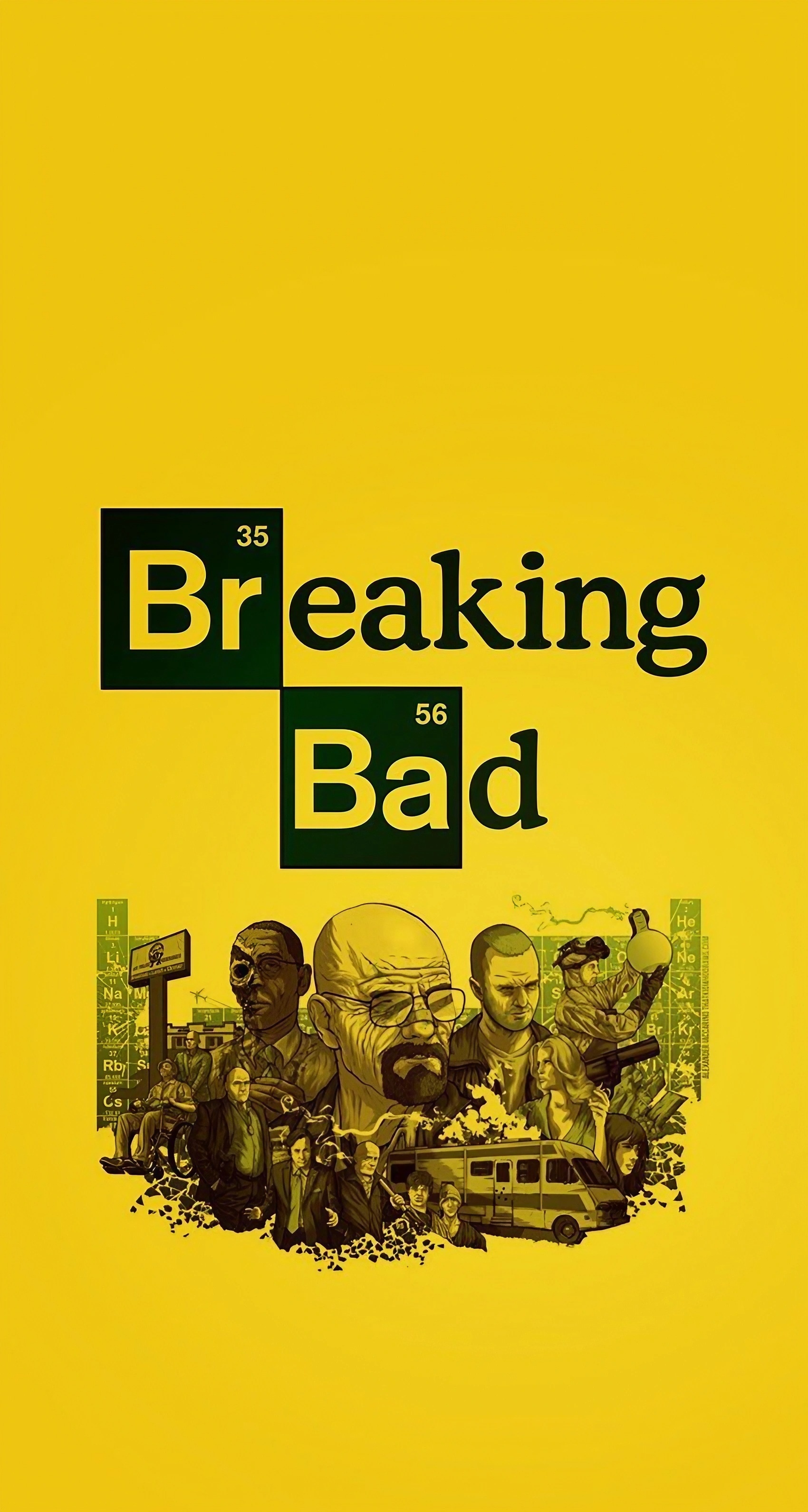 Walter white animated Wallpaper Download