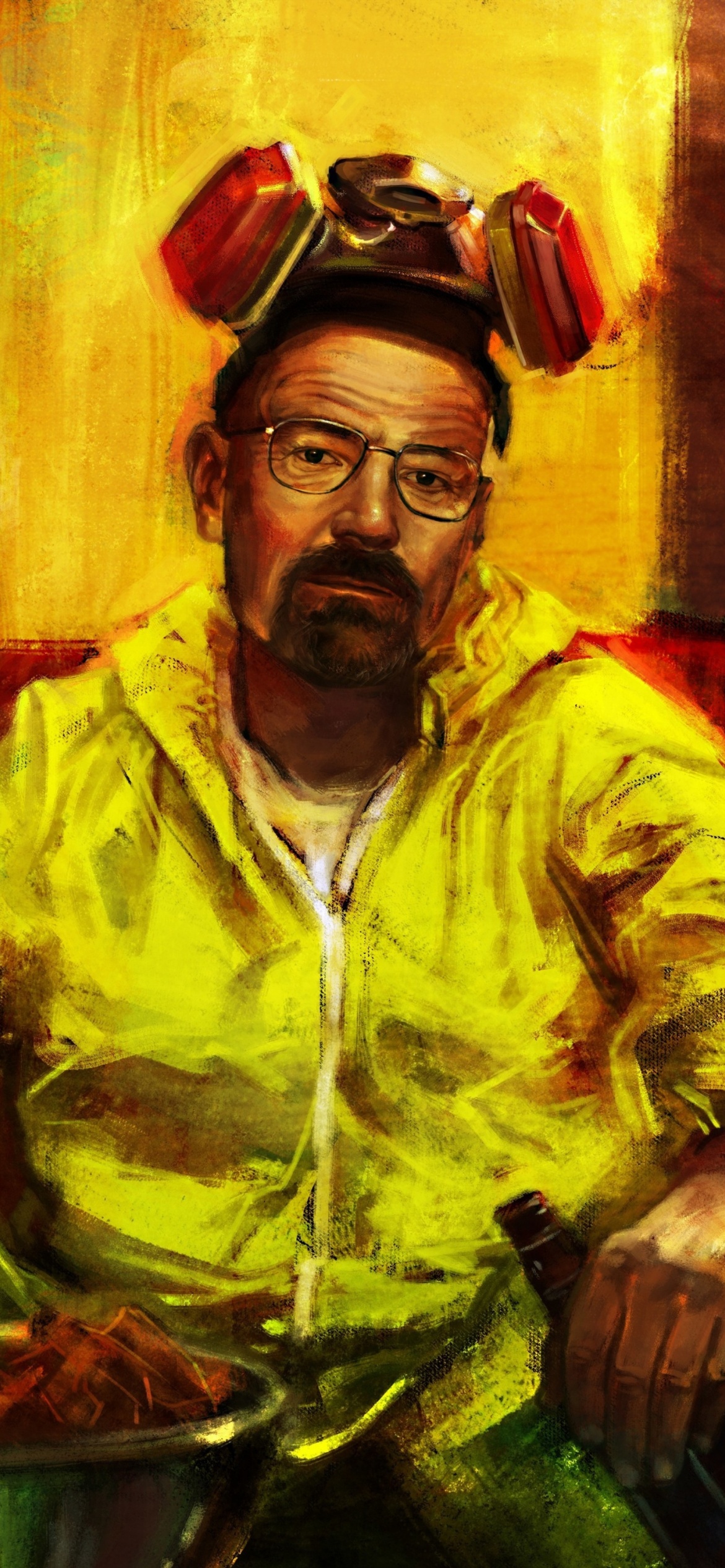 Breaking Bad with Walter White Wallpaper for iPhone 12 Pro
