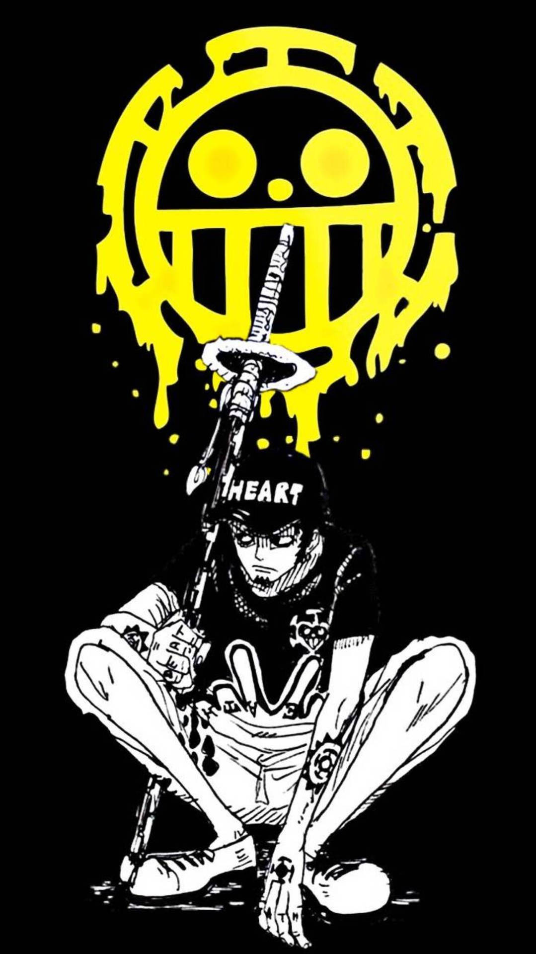 Download Trendy Trafalgar Law Art Wallpaper