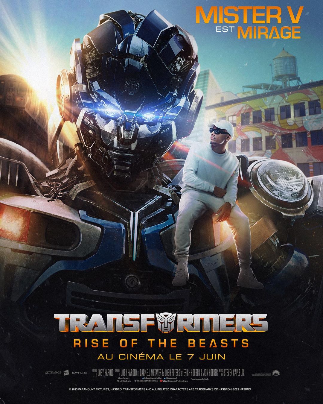 Transformers: Rise Of The Beasts Mirage New Promotional Poster