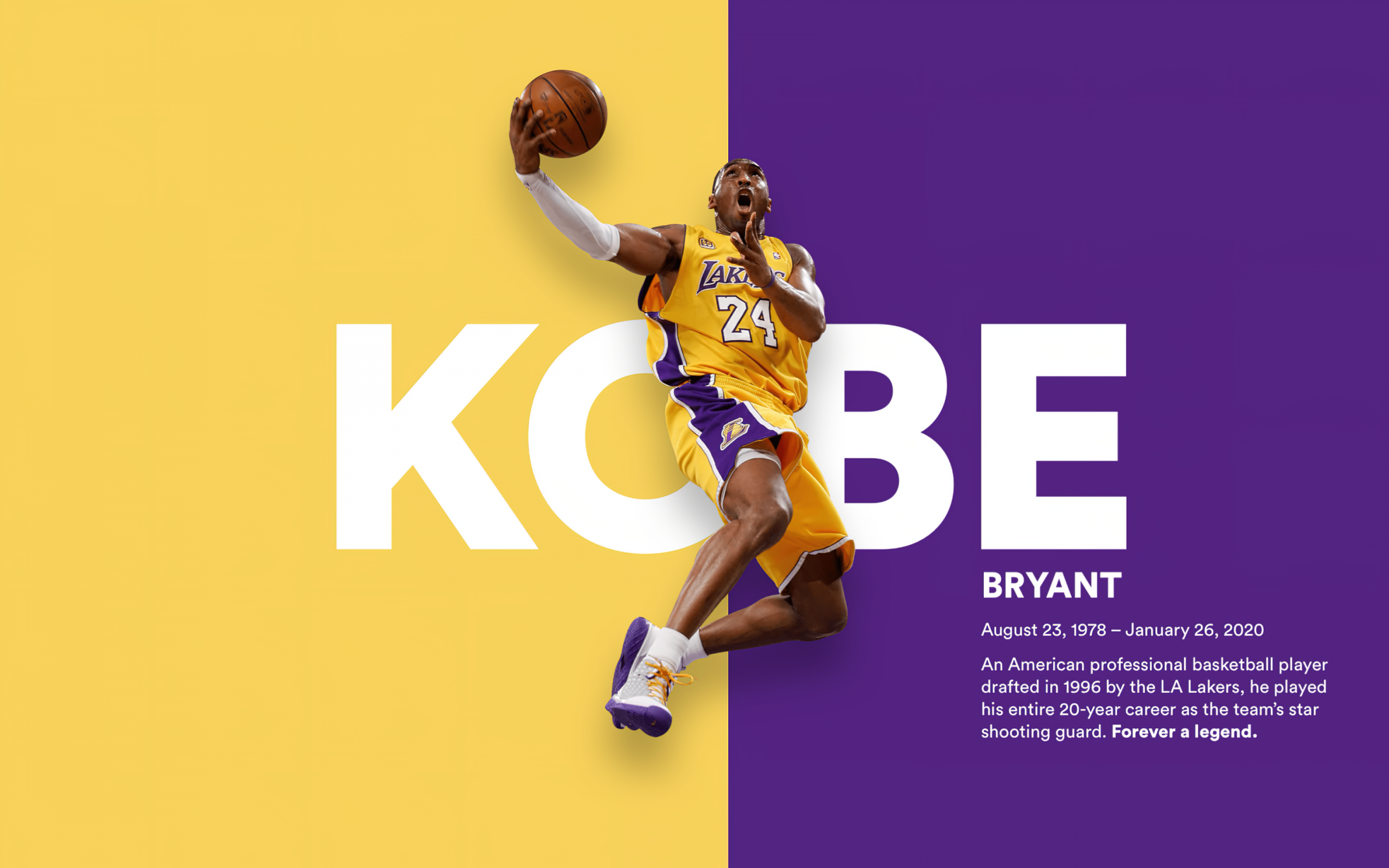 Kobe bryant purple wallpapers wallpaper cave