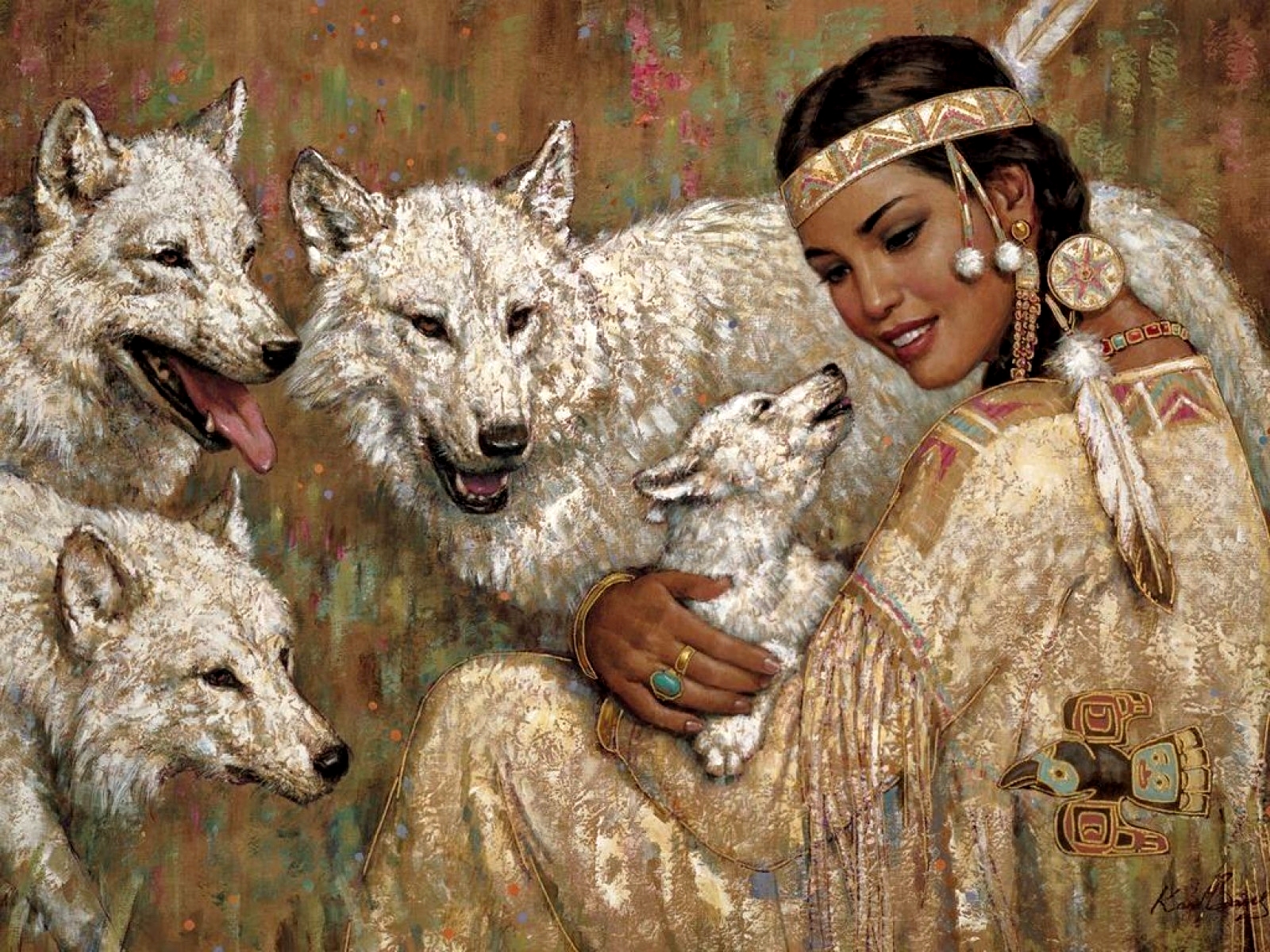 Artistic Native American HD Wallpaper and Background